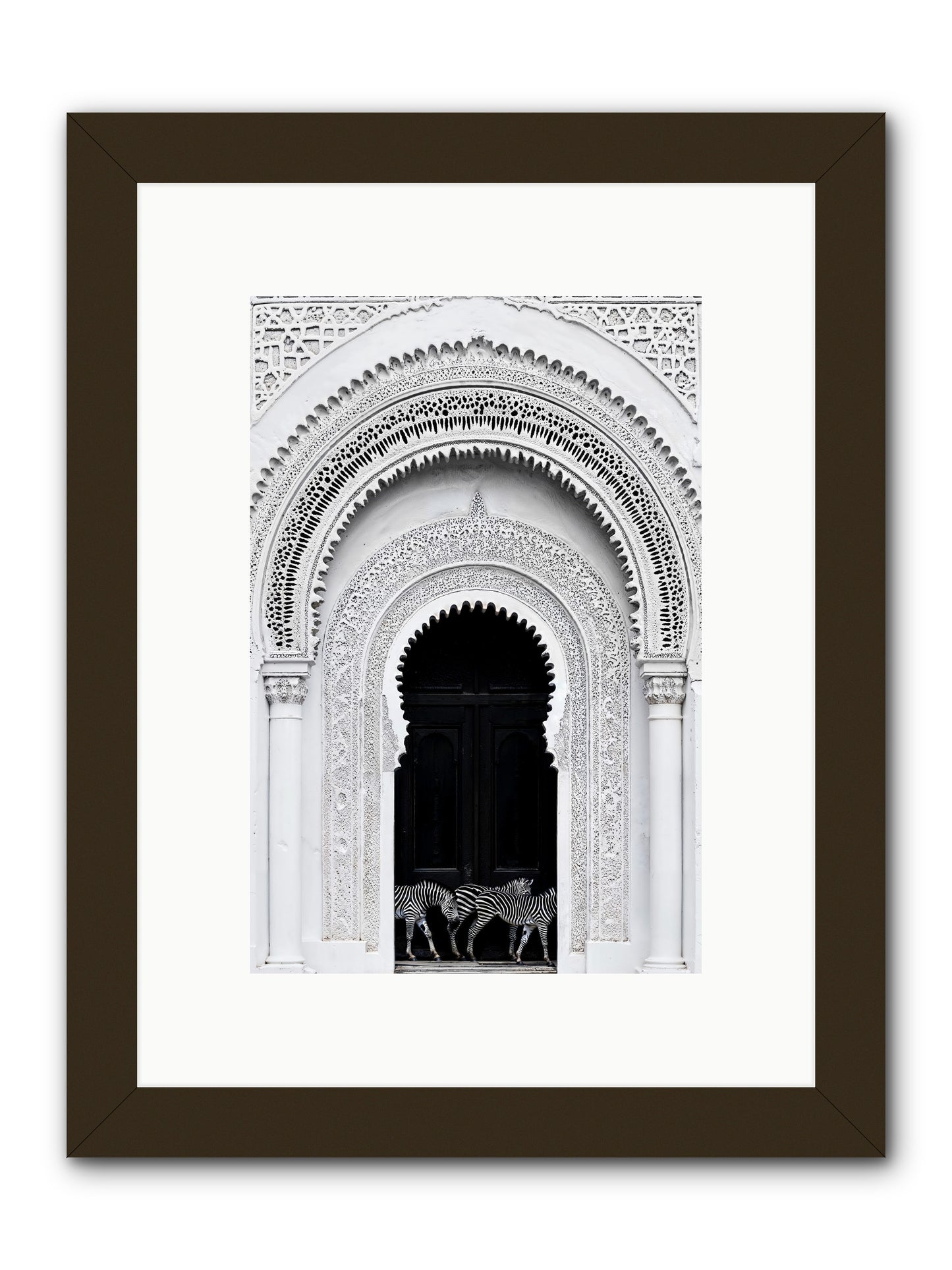 Nomad's Note -- Framed Print - Black 8x12