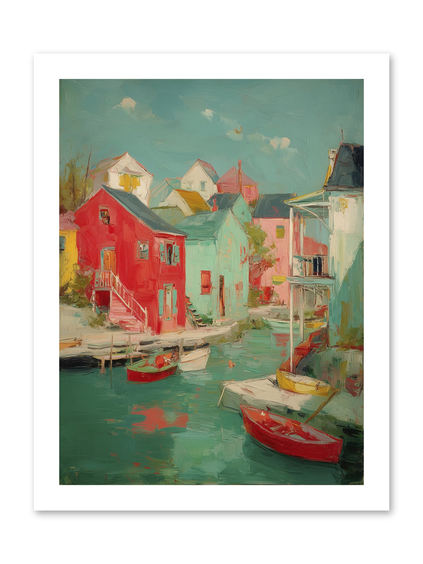 Norman Coast Dreams -- Paper Print 12x16