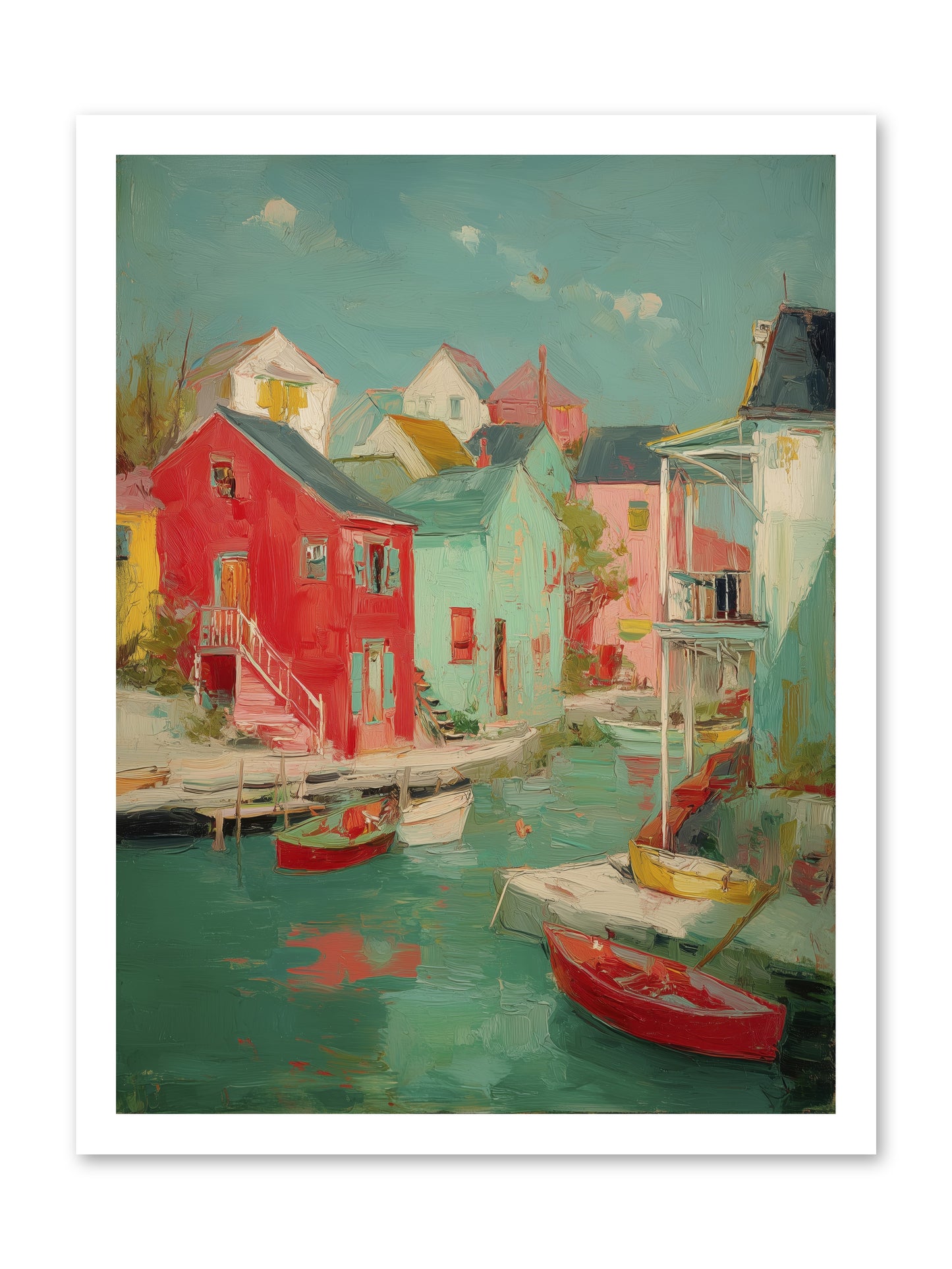 Norman Coast Dreams -- Loose Canvas Print 18x24