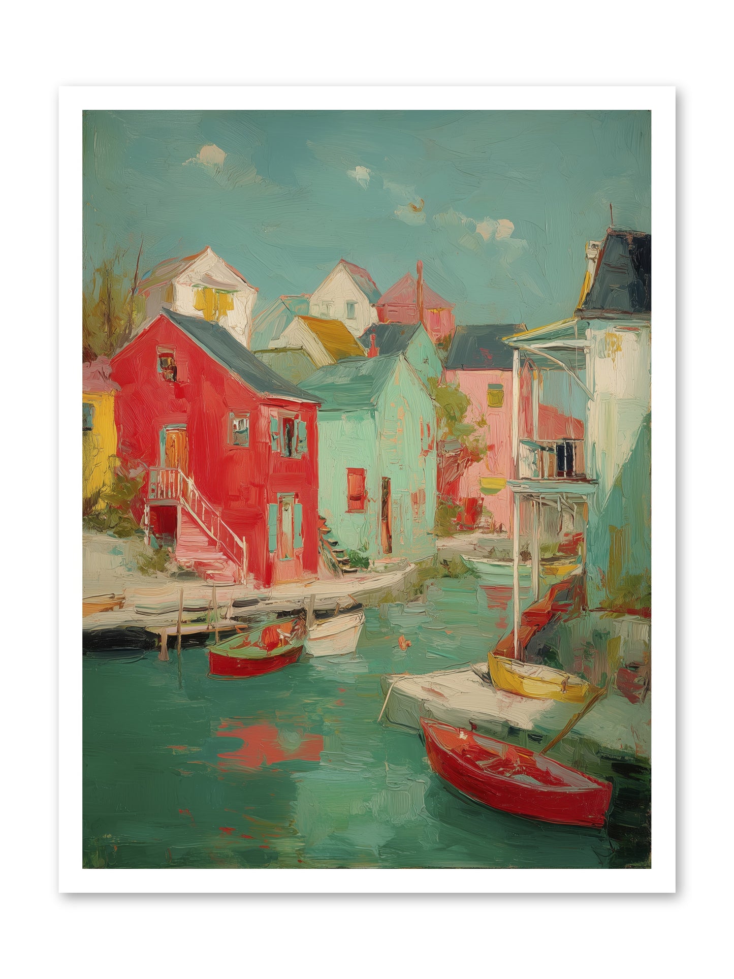 Norman Coast Dreams -- Loose Canvas Print 24x32