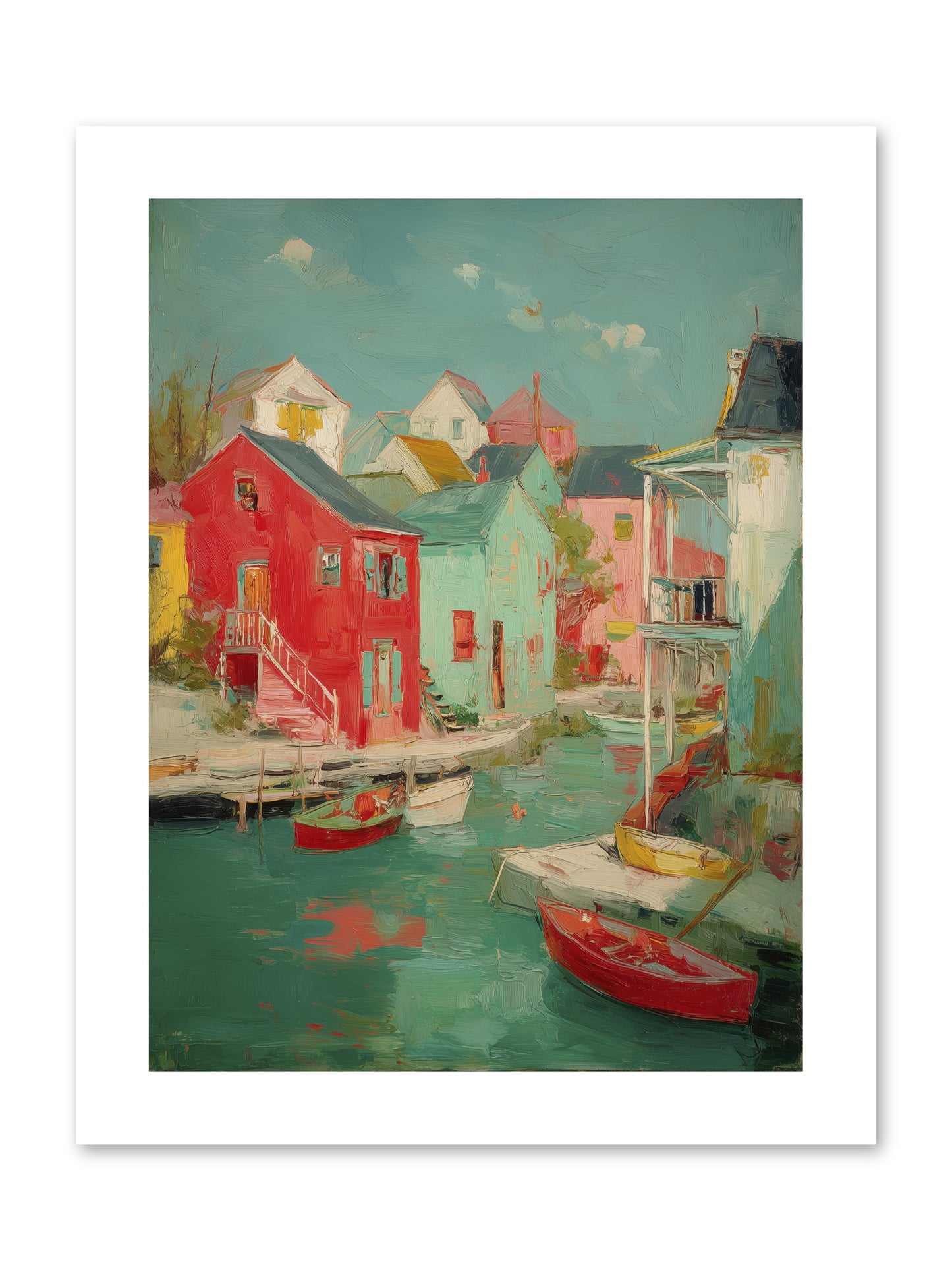 Norman Coast Dreams -- Loose Canvas Print 9x12