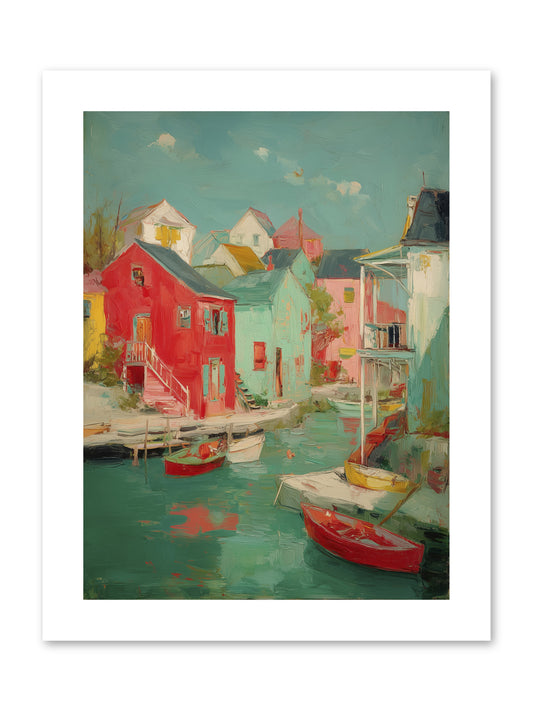 Norman Coast Dreams -- Paper Print 9x12