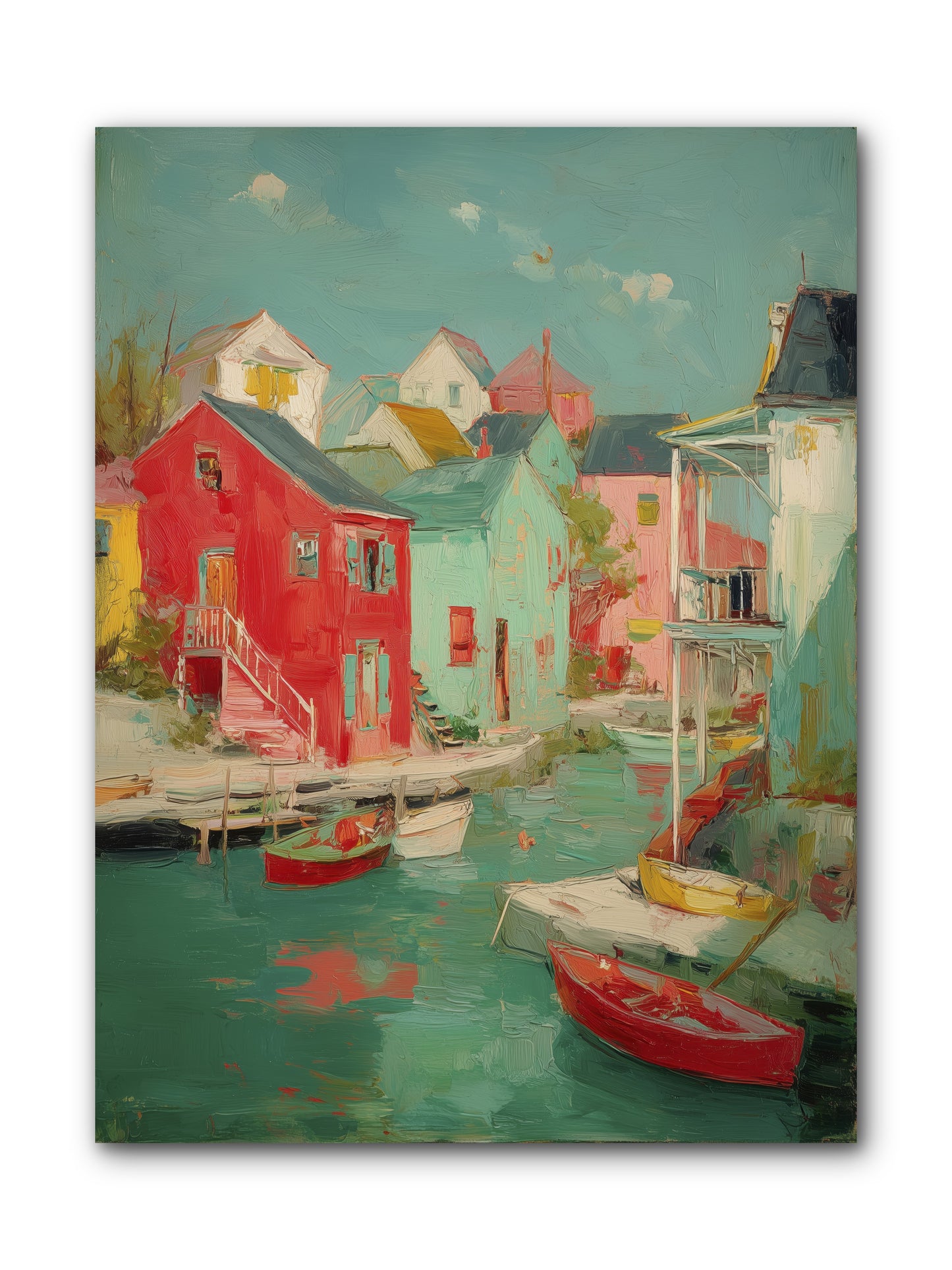 Norman Coast Dreams -- Wrapped Canvas 9x12
