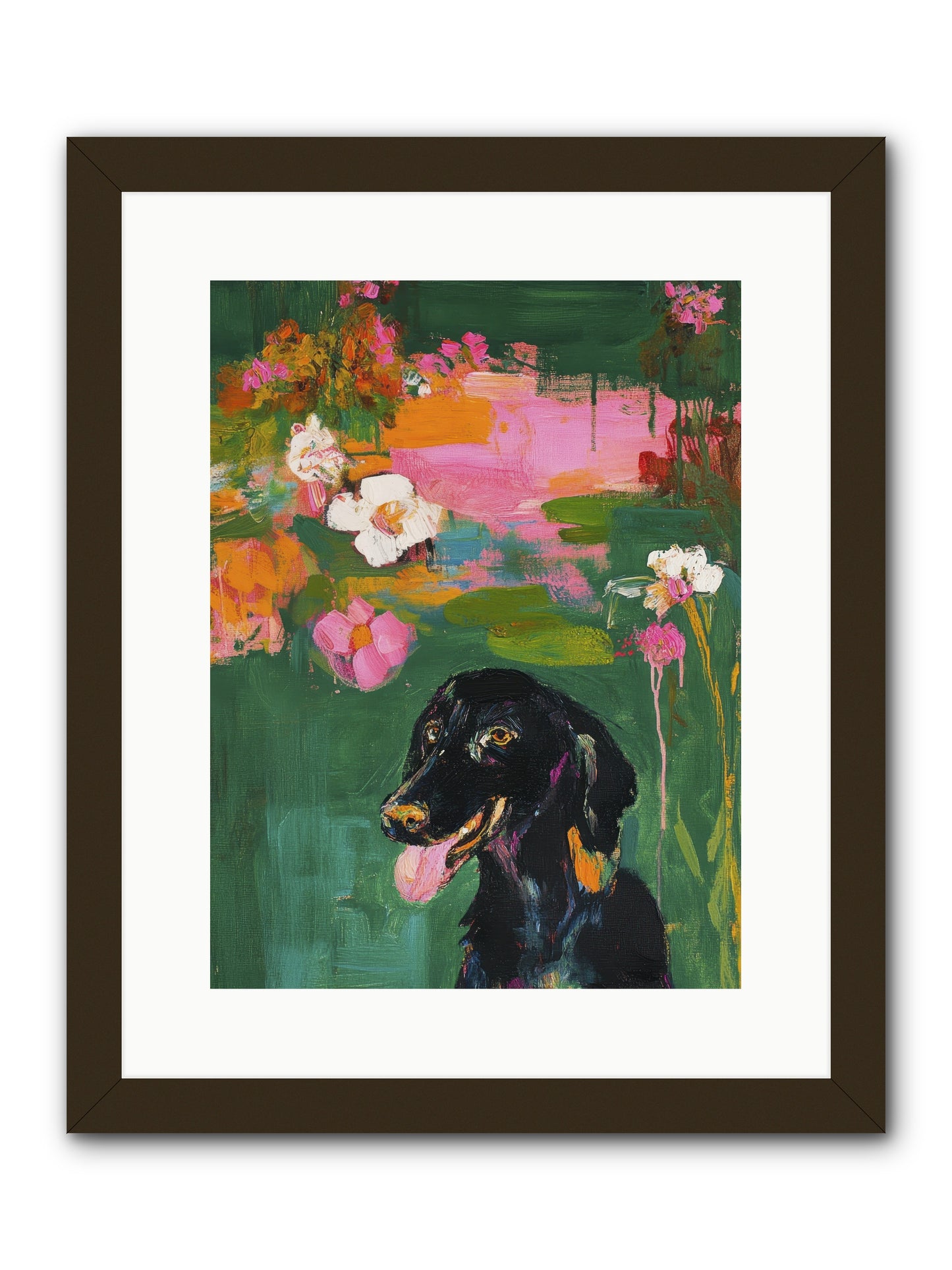 North Star -- Framed Print - Black 12x16