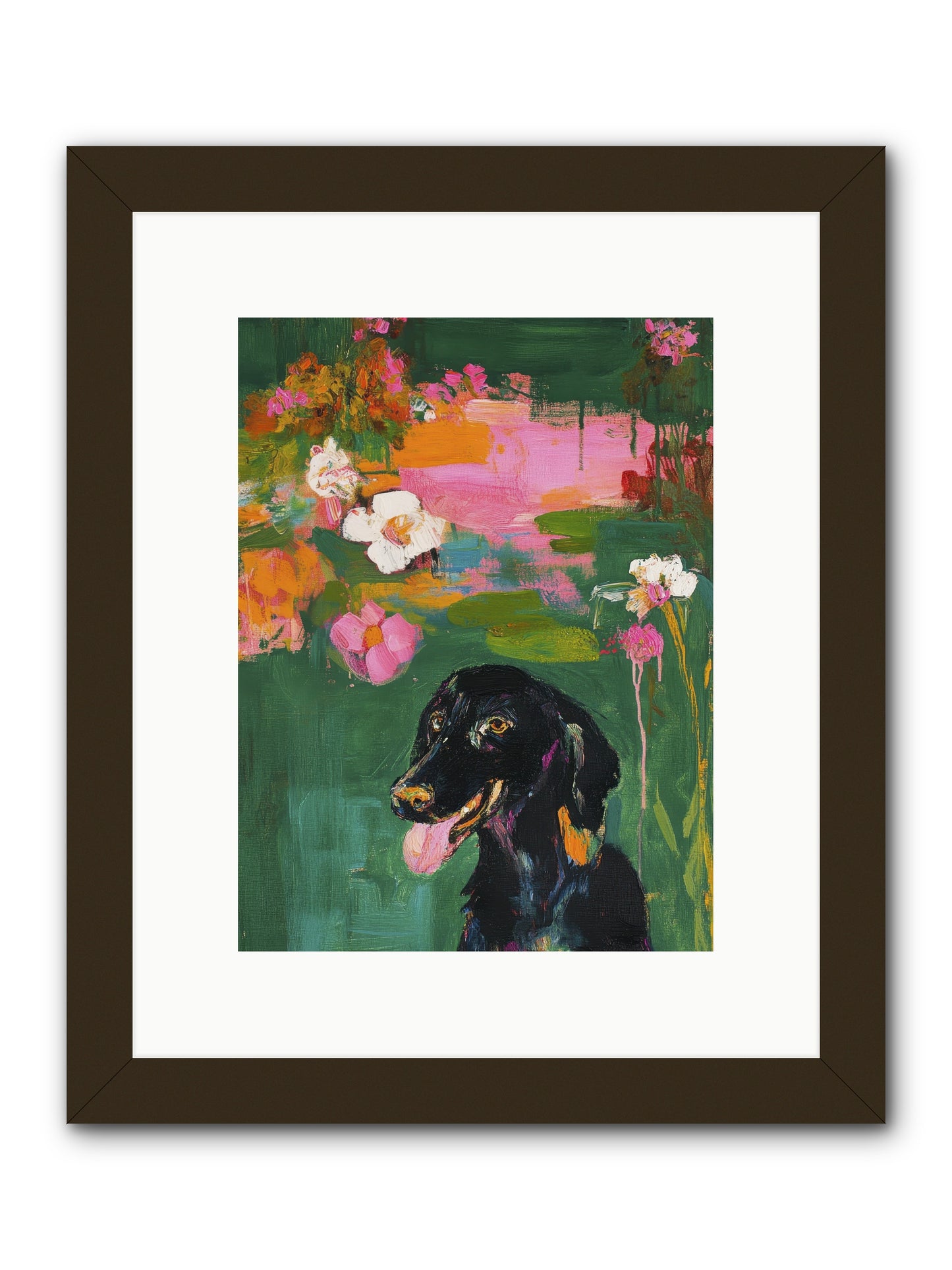 North Star -- Framed Print - Black 9x12