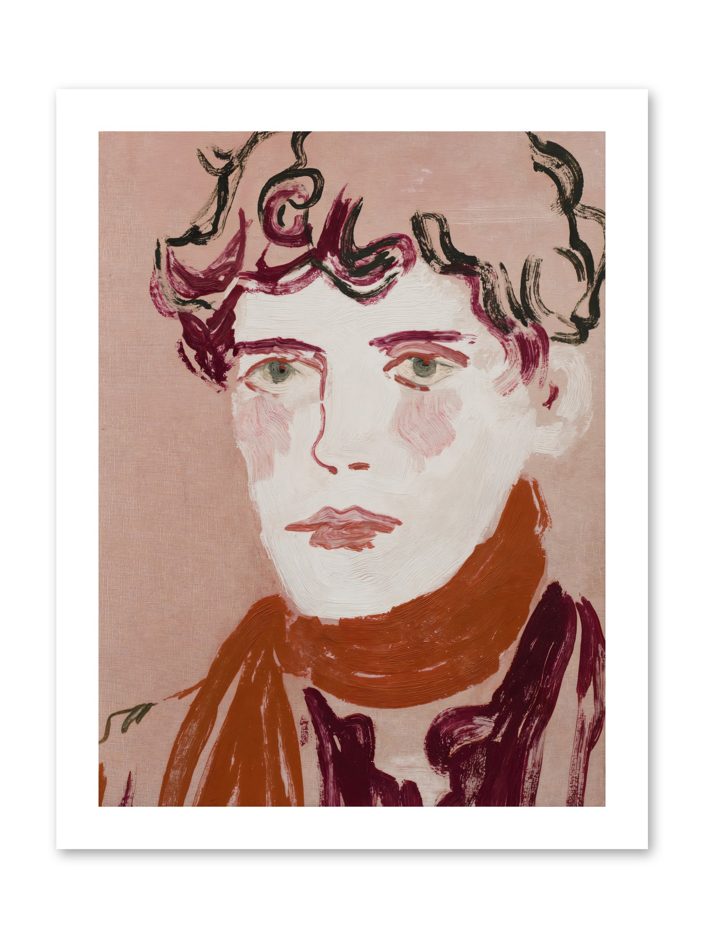 Not The Masquerading Type -- Paper Print 12x16