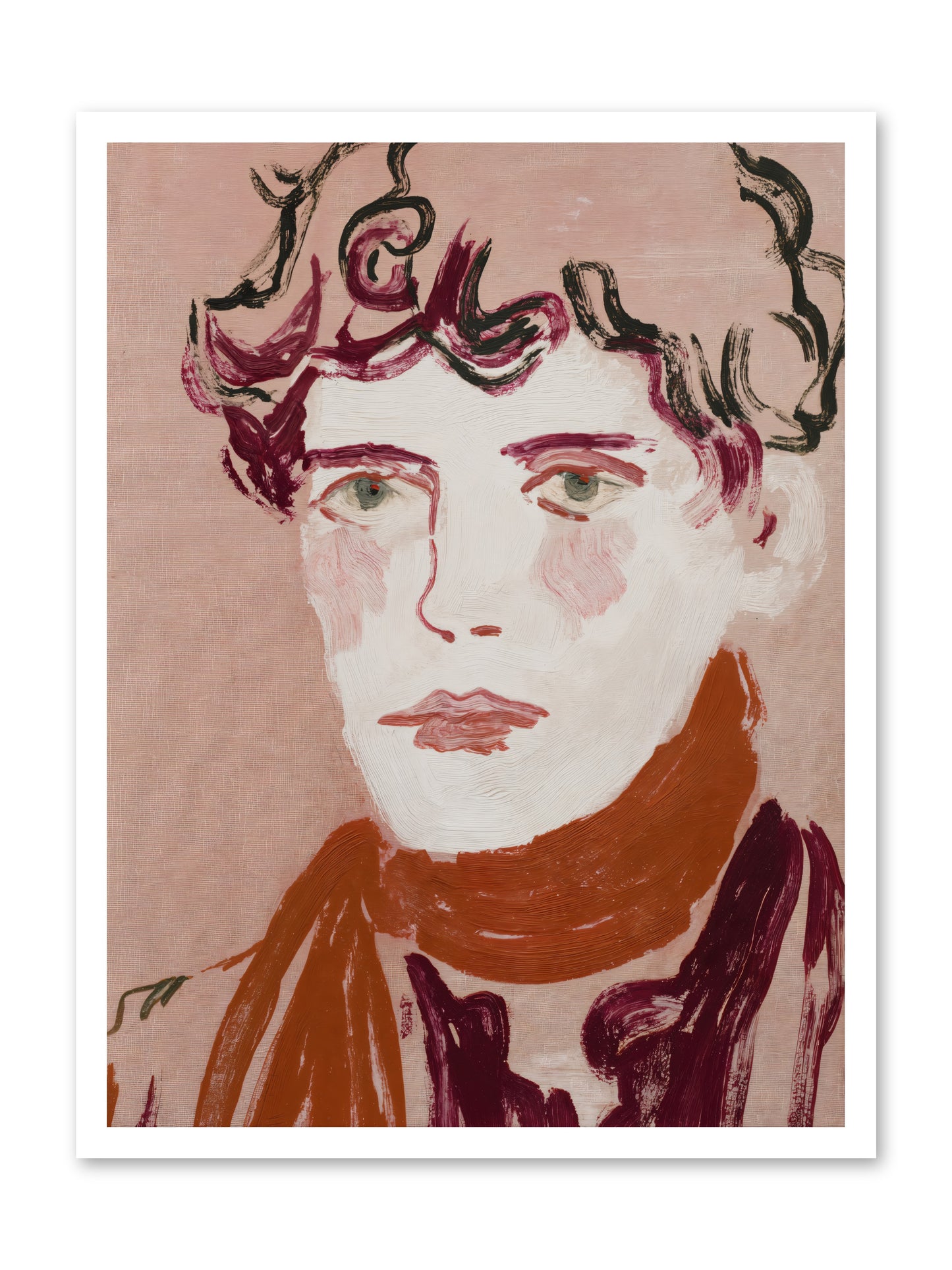 Not The Masquerading Type -- Paper Print 24x32