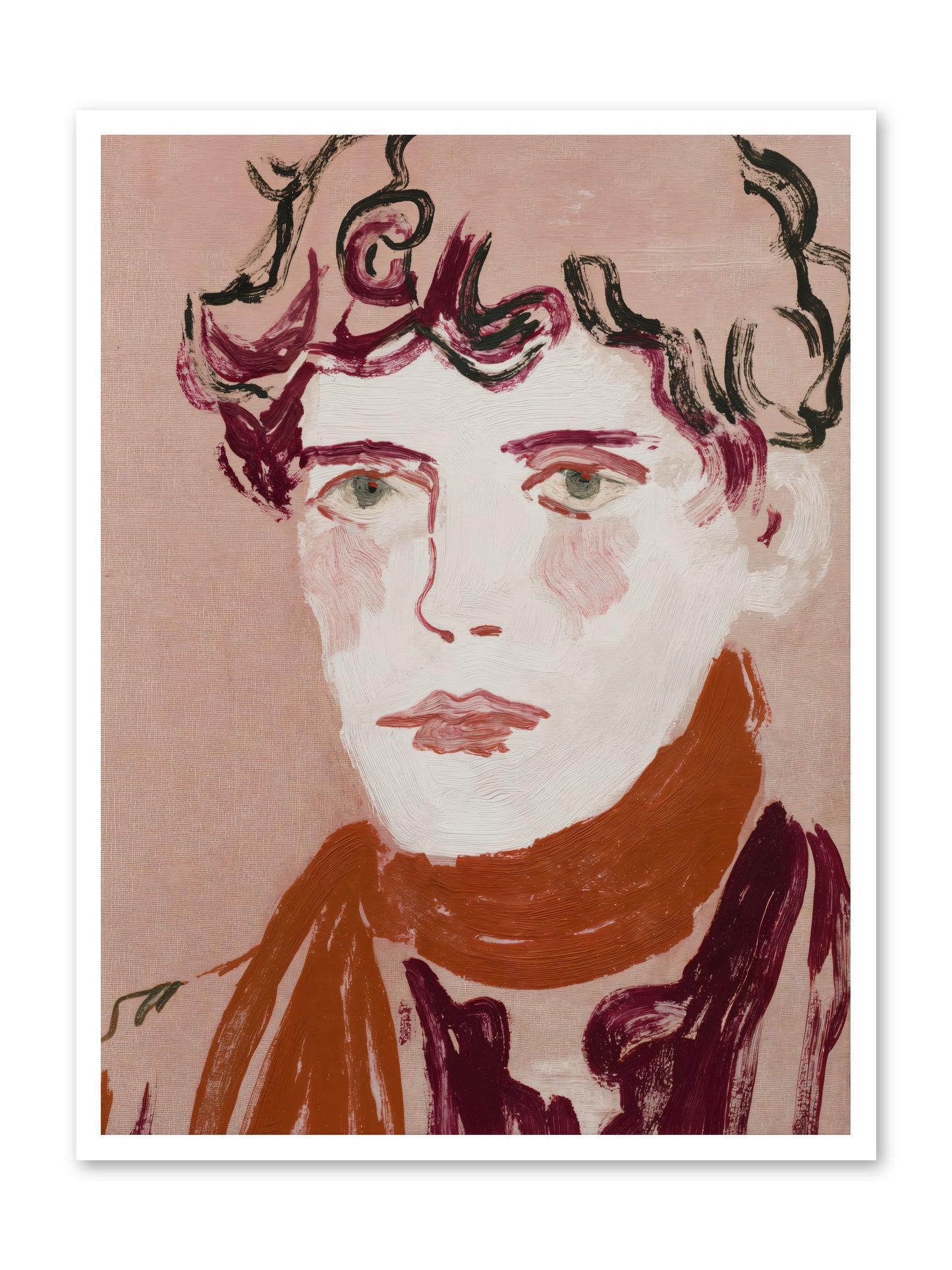 Not The Masquerading Type -- Loose Canvas Print 30x40