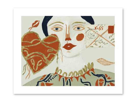 Notes For A Very Good Heart -- Paper Print 12x9