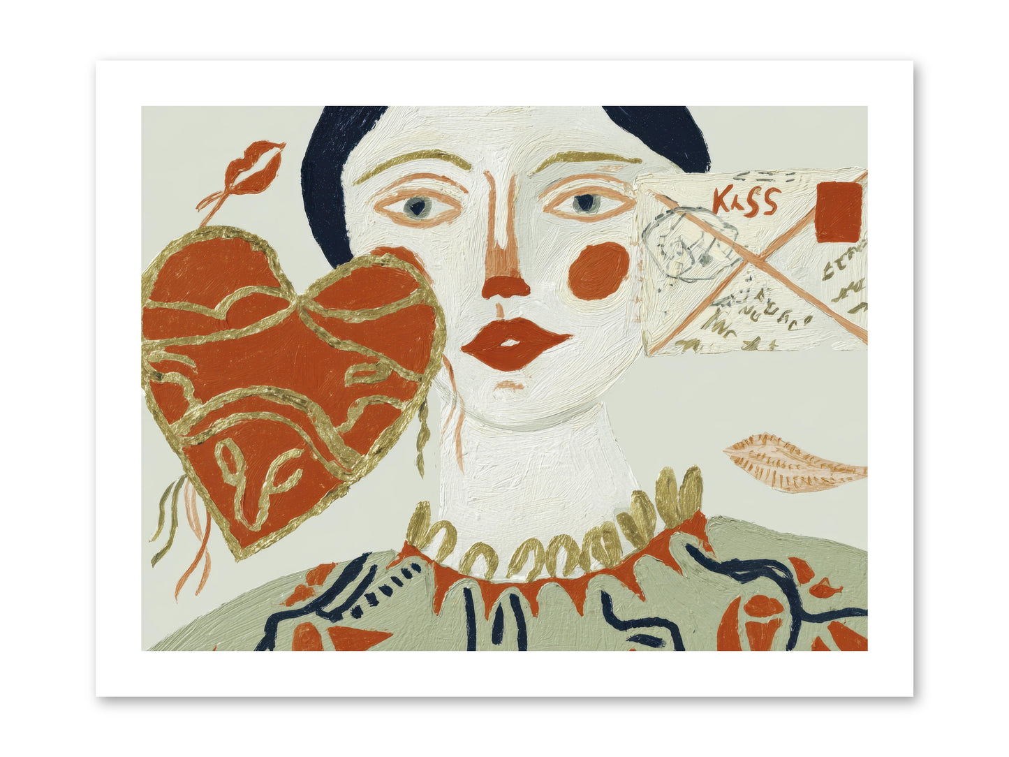 Notes For A Very Good Heart -- Paper Print 16x12