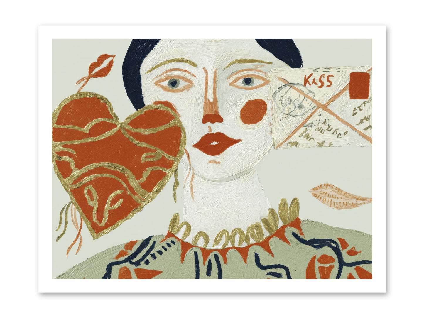 Notes For A Very Good Heart -- Paper Print 24x18