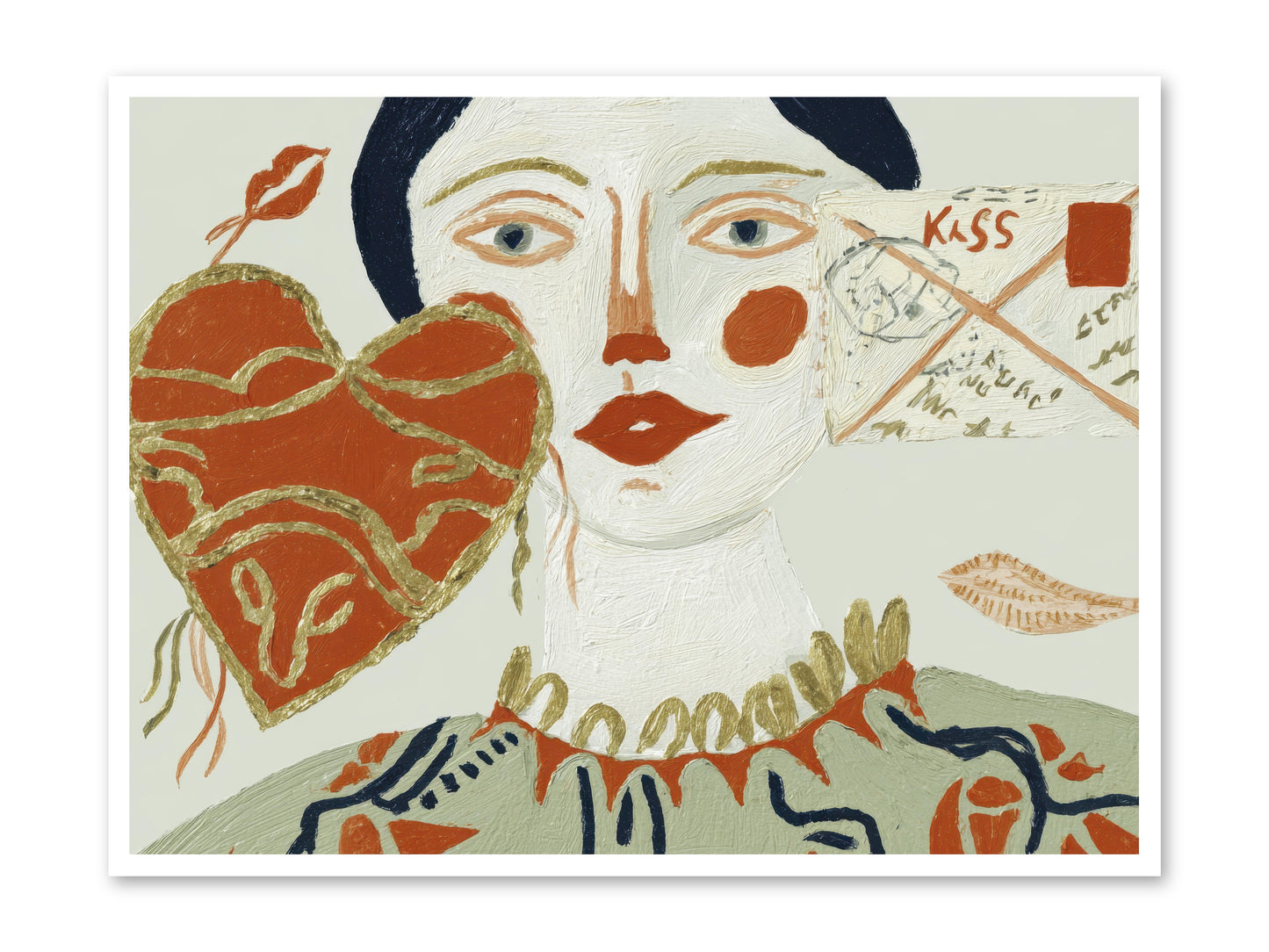 Notes For A Very Good Heart -- Paper Print 48x36