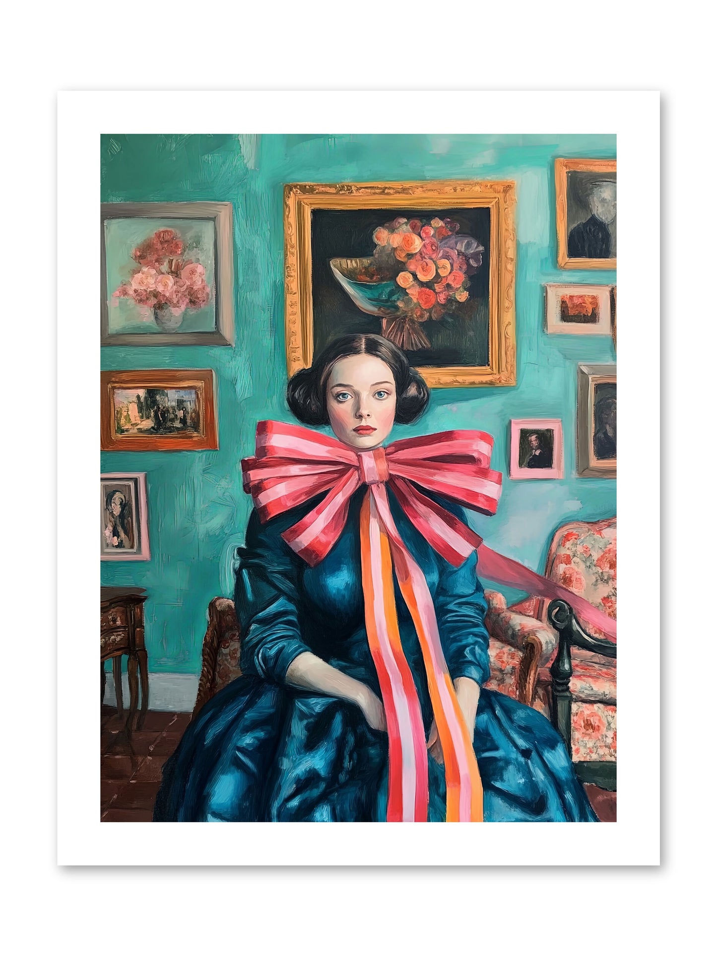 Notes From A Bow Enchantress -- Paper Print 12x16