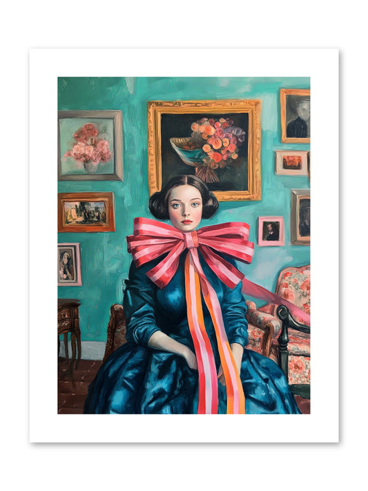 Notes From A Bow Enchantress -- Paper Print 9x12