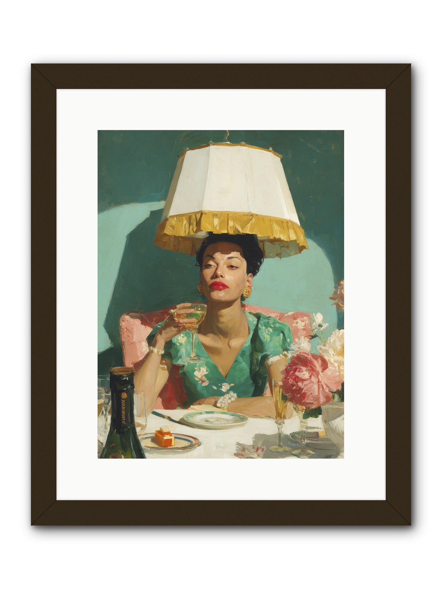 Notes from the Attic Suite -- Framed Print - Black 12x16