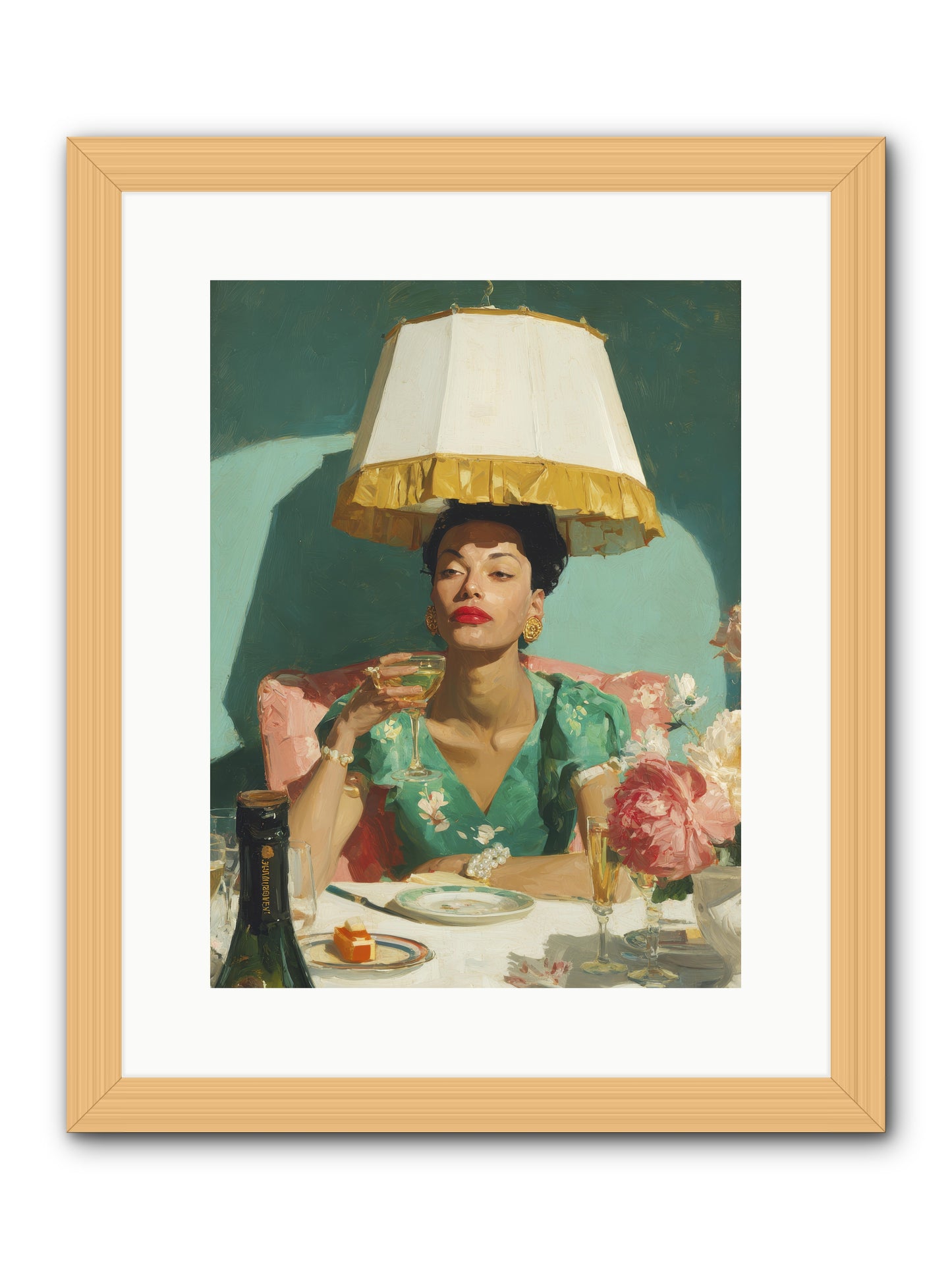 Notes from the Attic Suite -- Framed Print - Natural 12x16