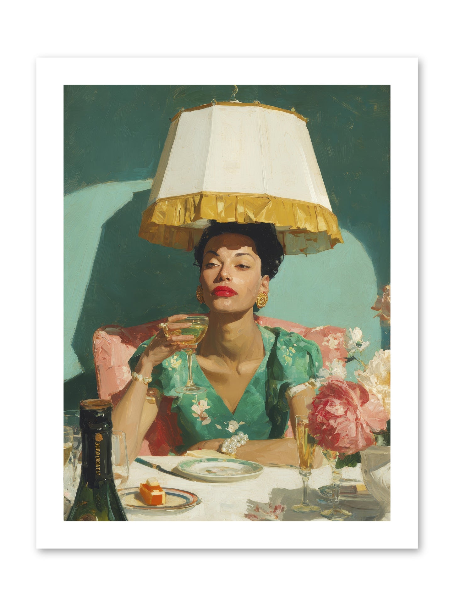 Notes from the Attic Suite -- Loose Canvas Print 12x16