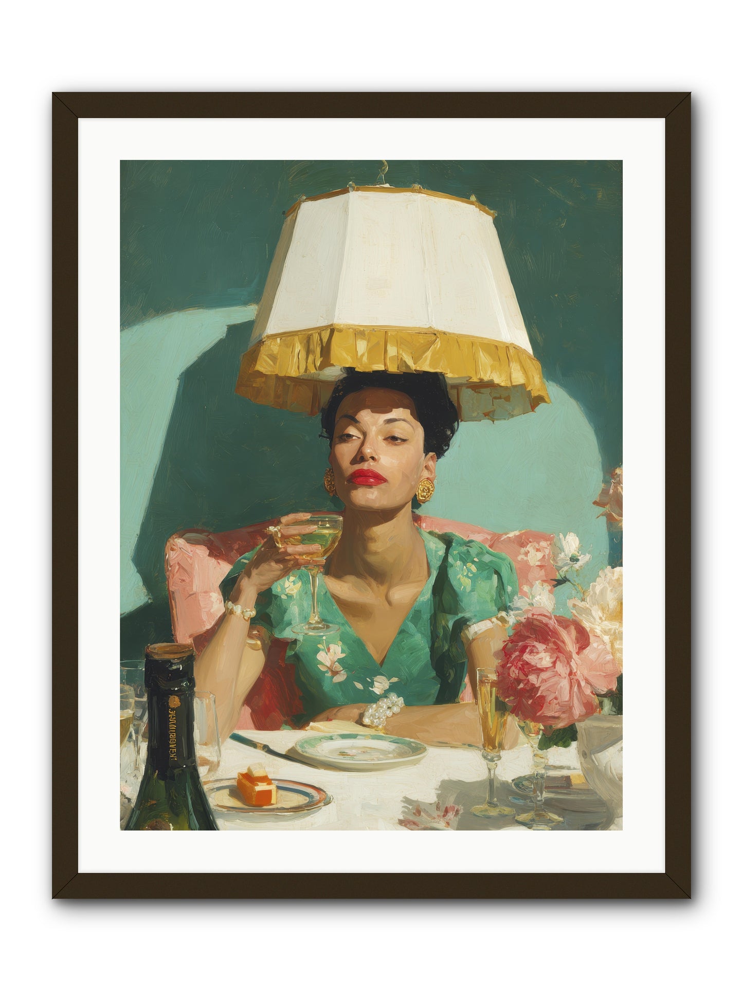 Notes from the Attic Suite -- Framed Print - Black 24x32