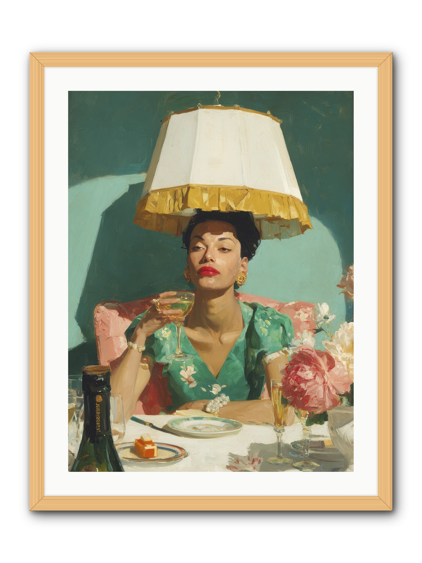 Notes from the Attic Suite -- Framed Print - Natural 24x32