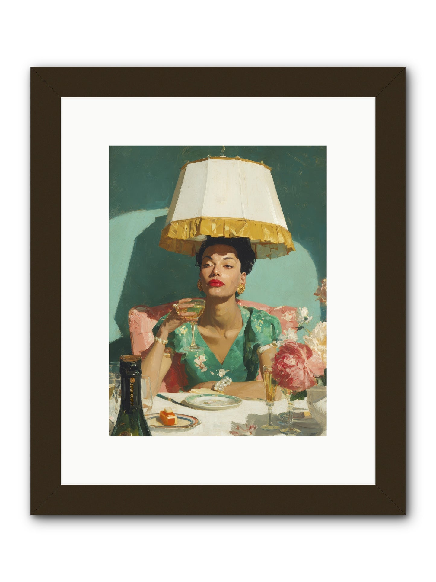 Notes from the Attic Suite -- Framed Print - Black 9x12