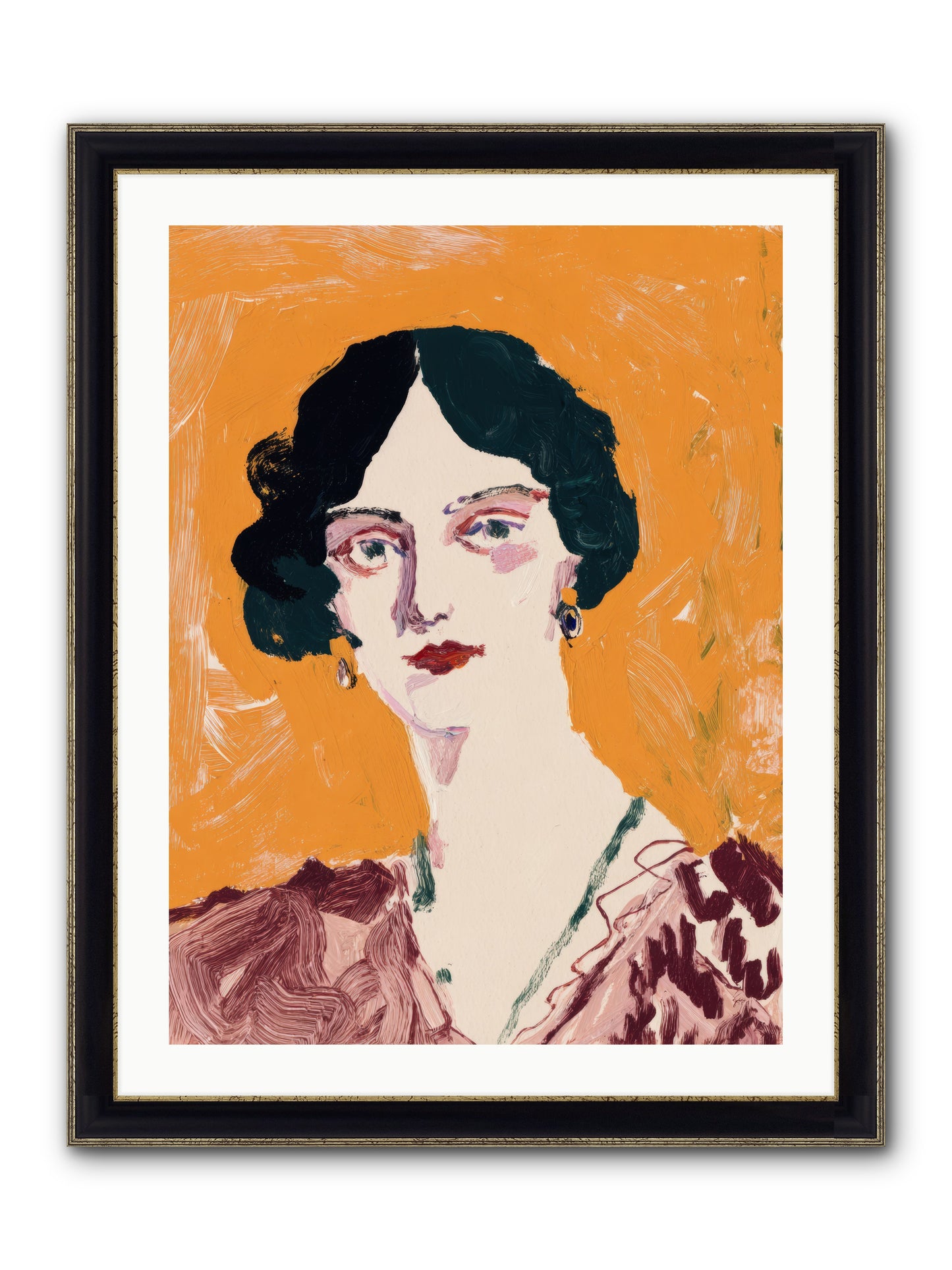 Nothing to Declare — Nothing-to-Declare-24x32-Framed-Print-Black-Gold.jpg