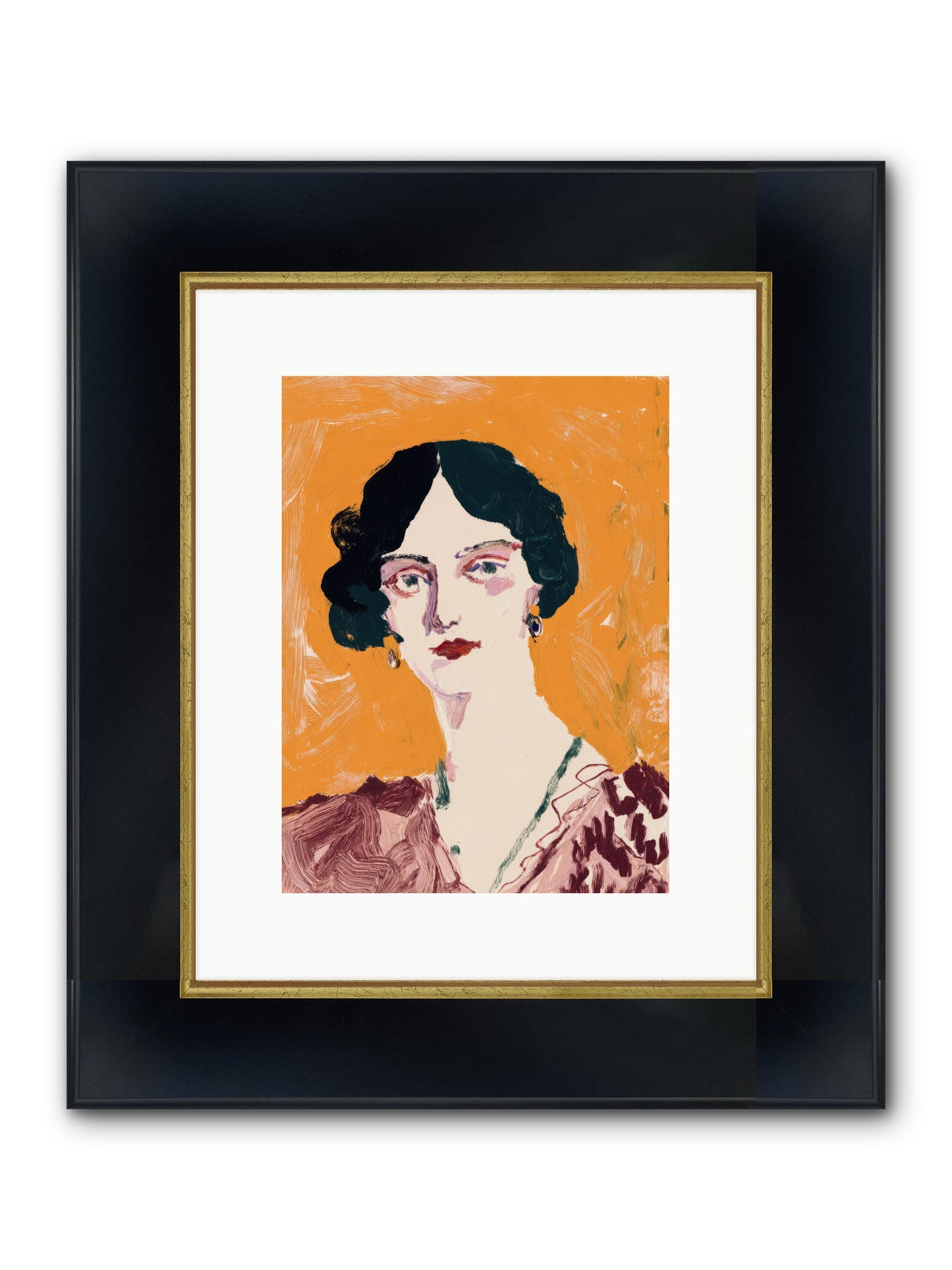 Nothing to Declare — Nothing-to-Declare-9x12-Framed-Print-Wide-Black-w-Gold.jpg