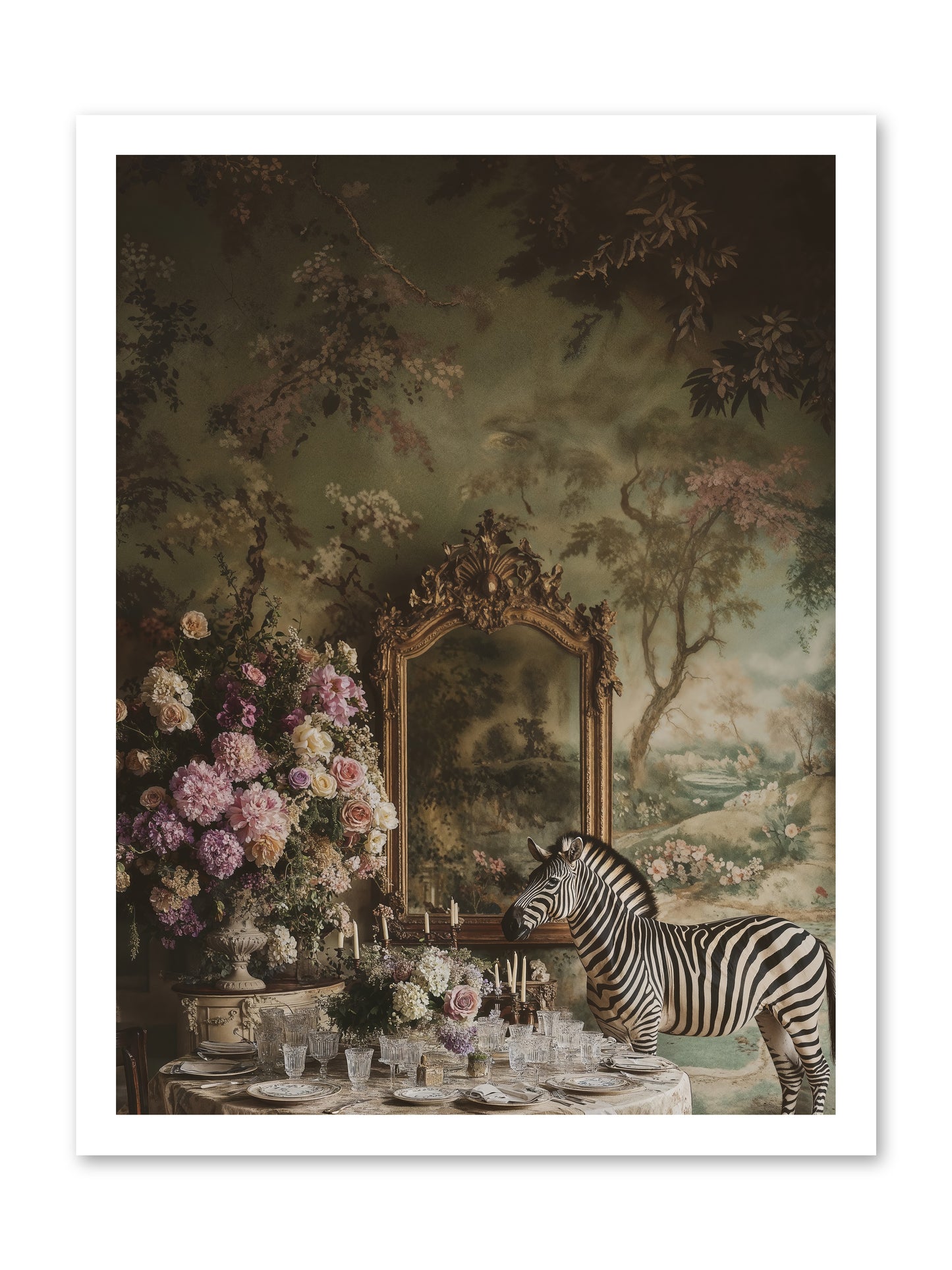 Oberon's Feast -- Loose Canvas Print 18x24