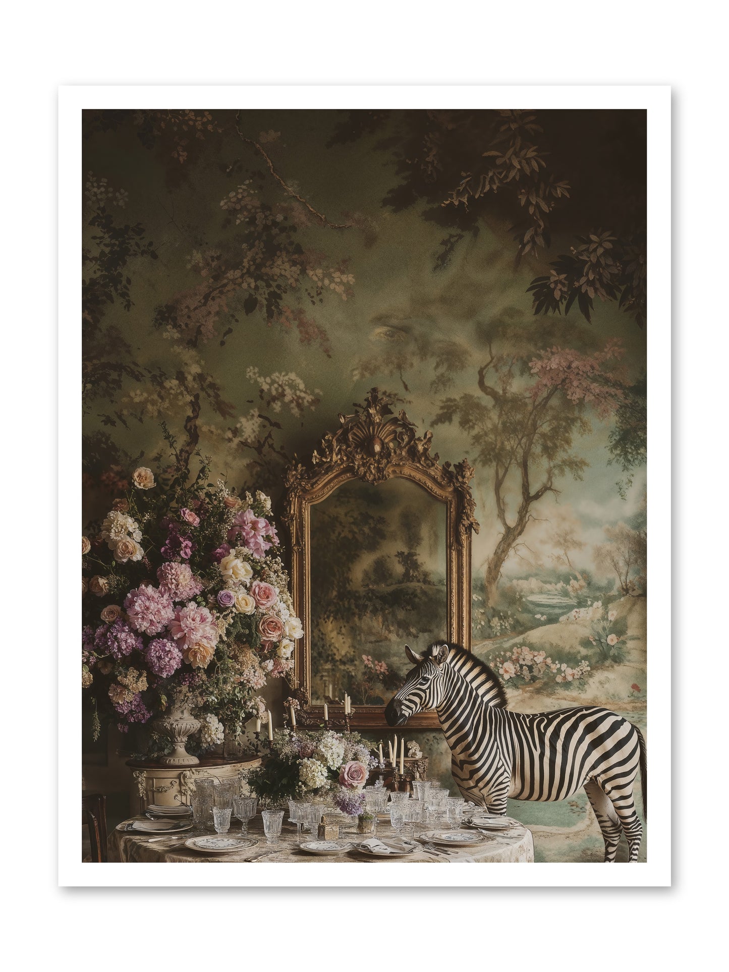Oberon's Feast -- Paper Print 24x32