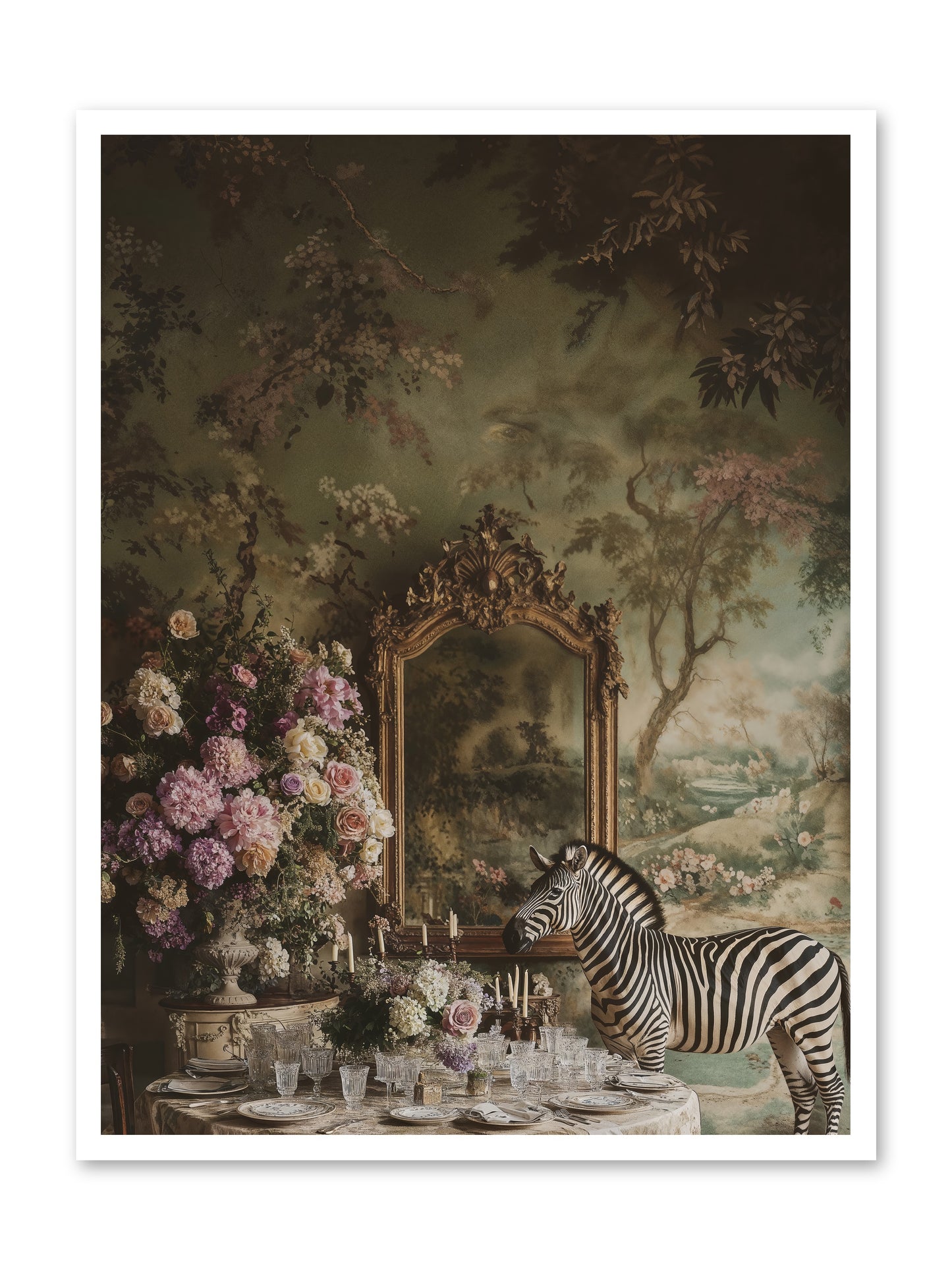 Oberon's Feast -- Paper Print 30x40