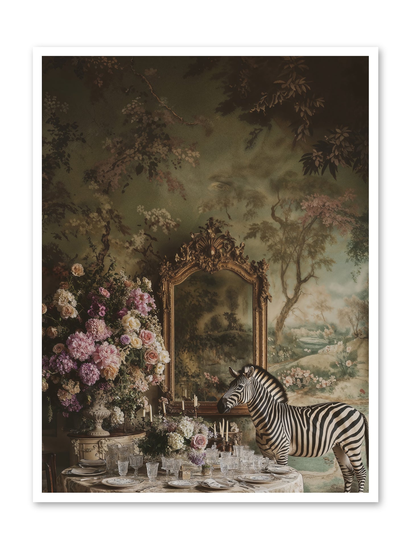 Oberon's Feast -- Paper Print 36x48