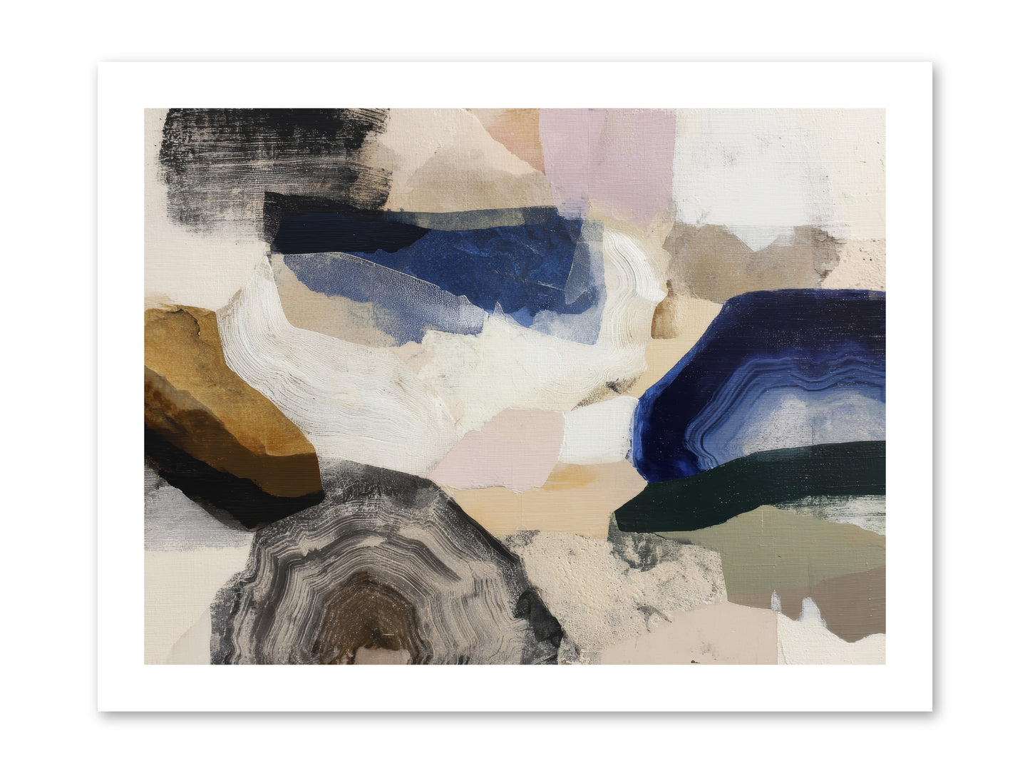 Oblique clarity -- Loose Canvas Print 16x12