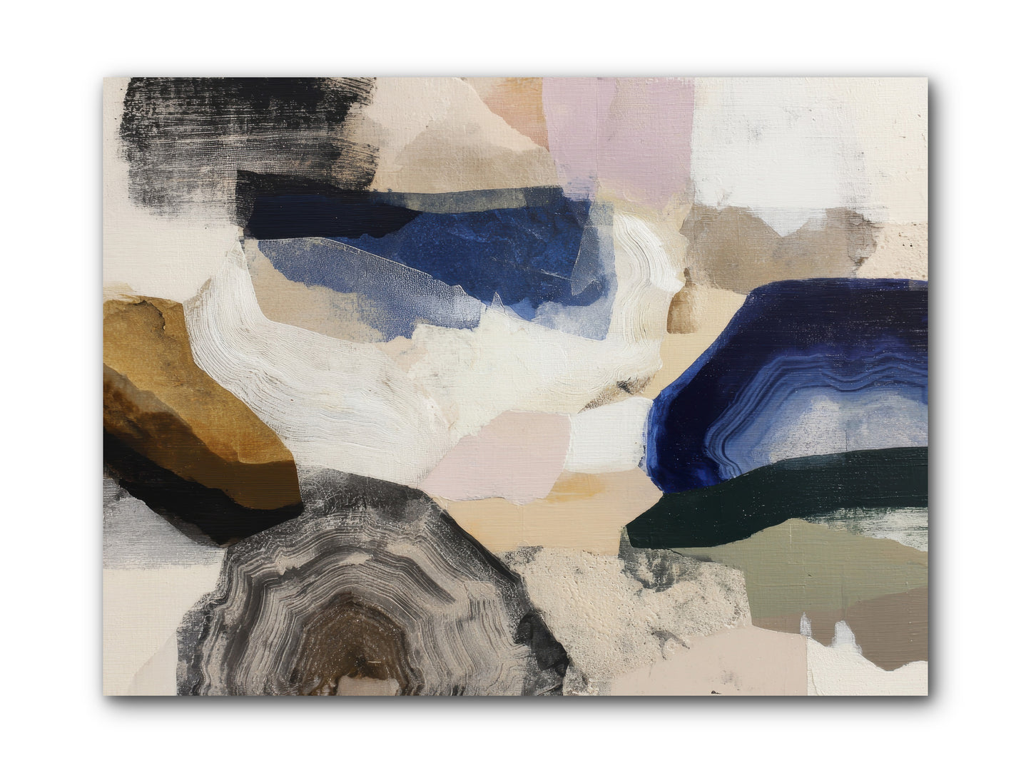Oblique clarity -- Wrapped Canvas 12x9