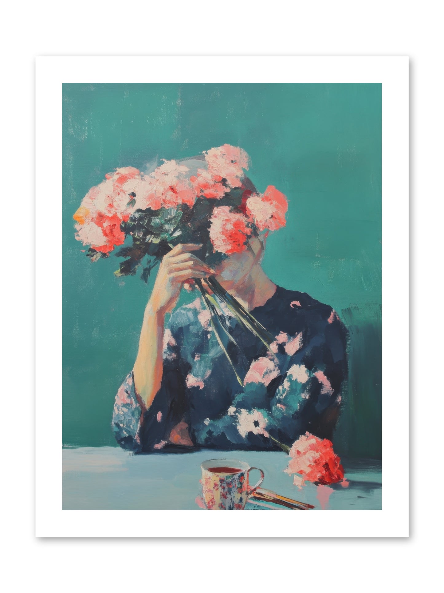 Obscured Affections -- Loose Canvas Print 12x16