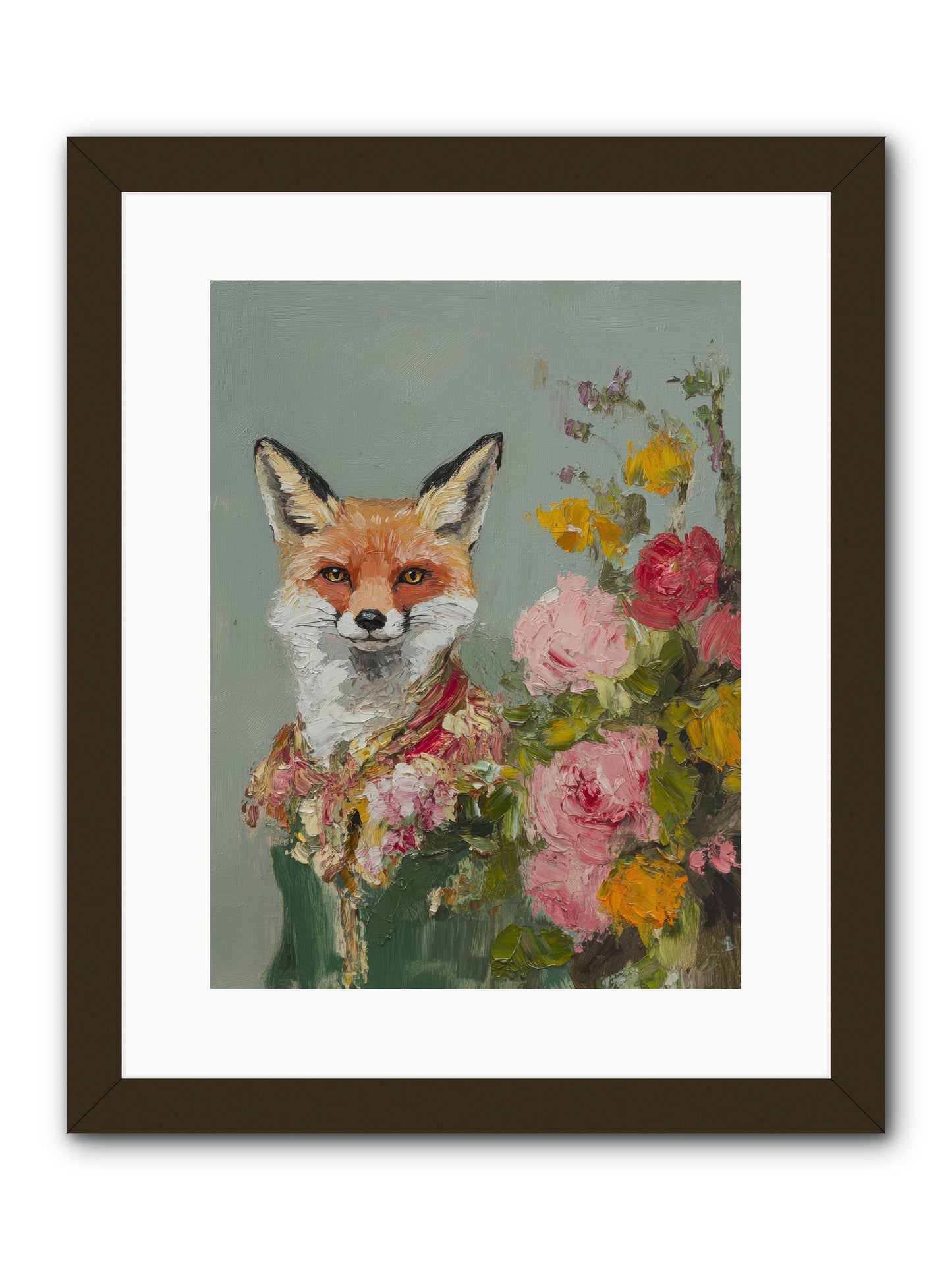 Obscured Paradise -- Framed Print - Black 12x16