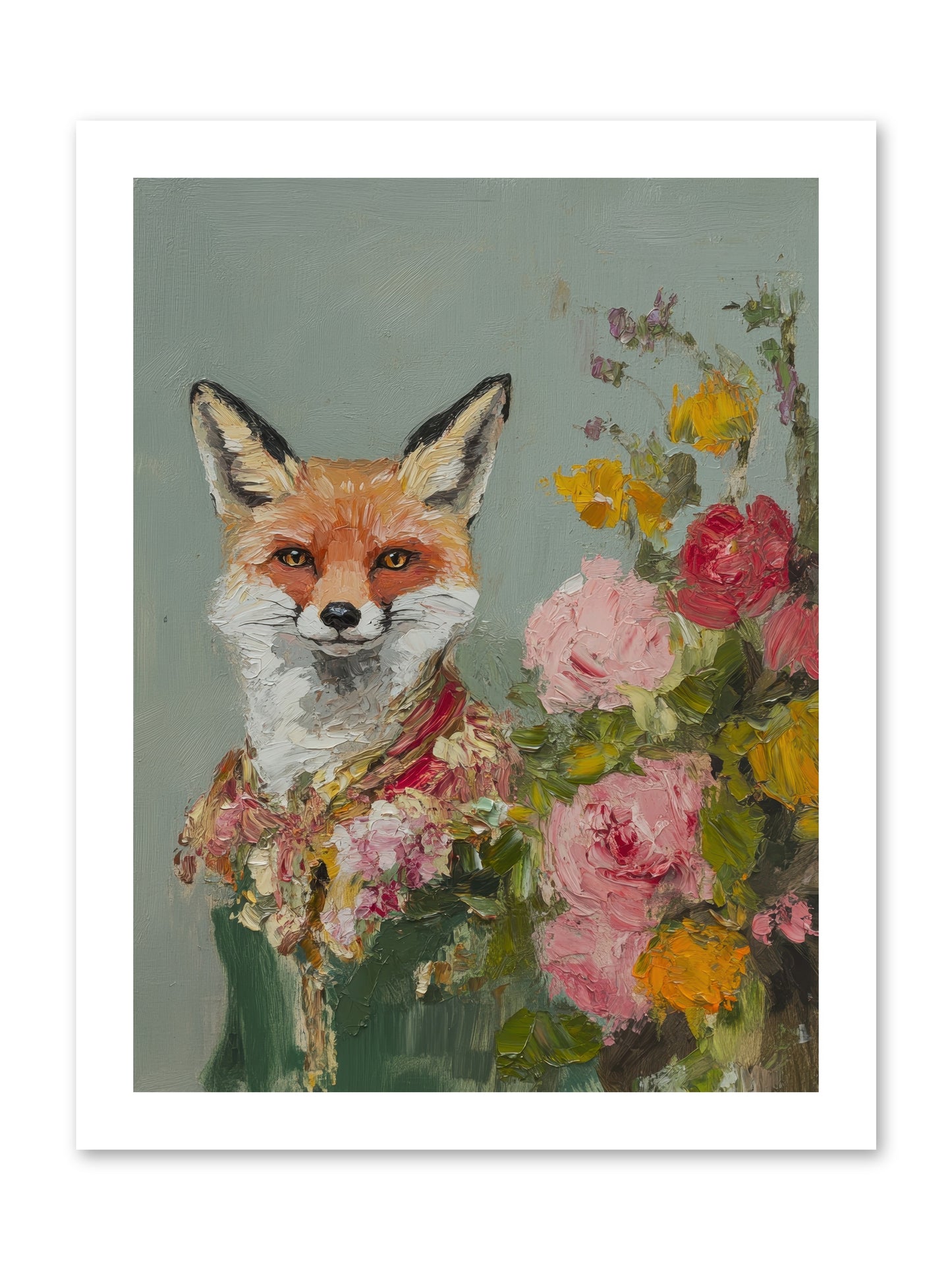Obscured Paradise -- Loose Canvas Print 12x16