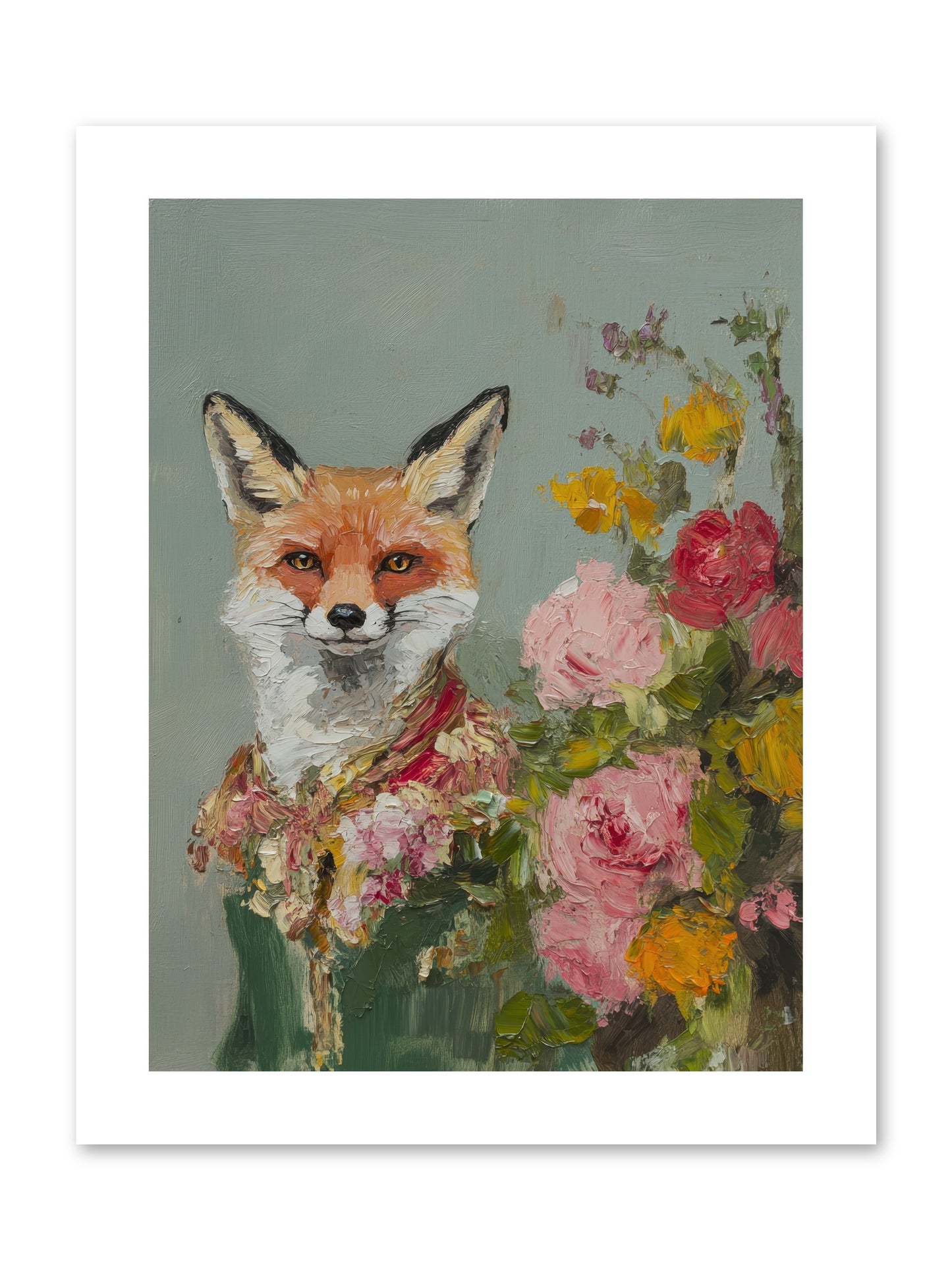 Obscured Paradise -- Loose Canvas Print 9x12