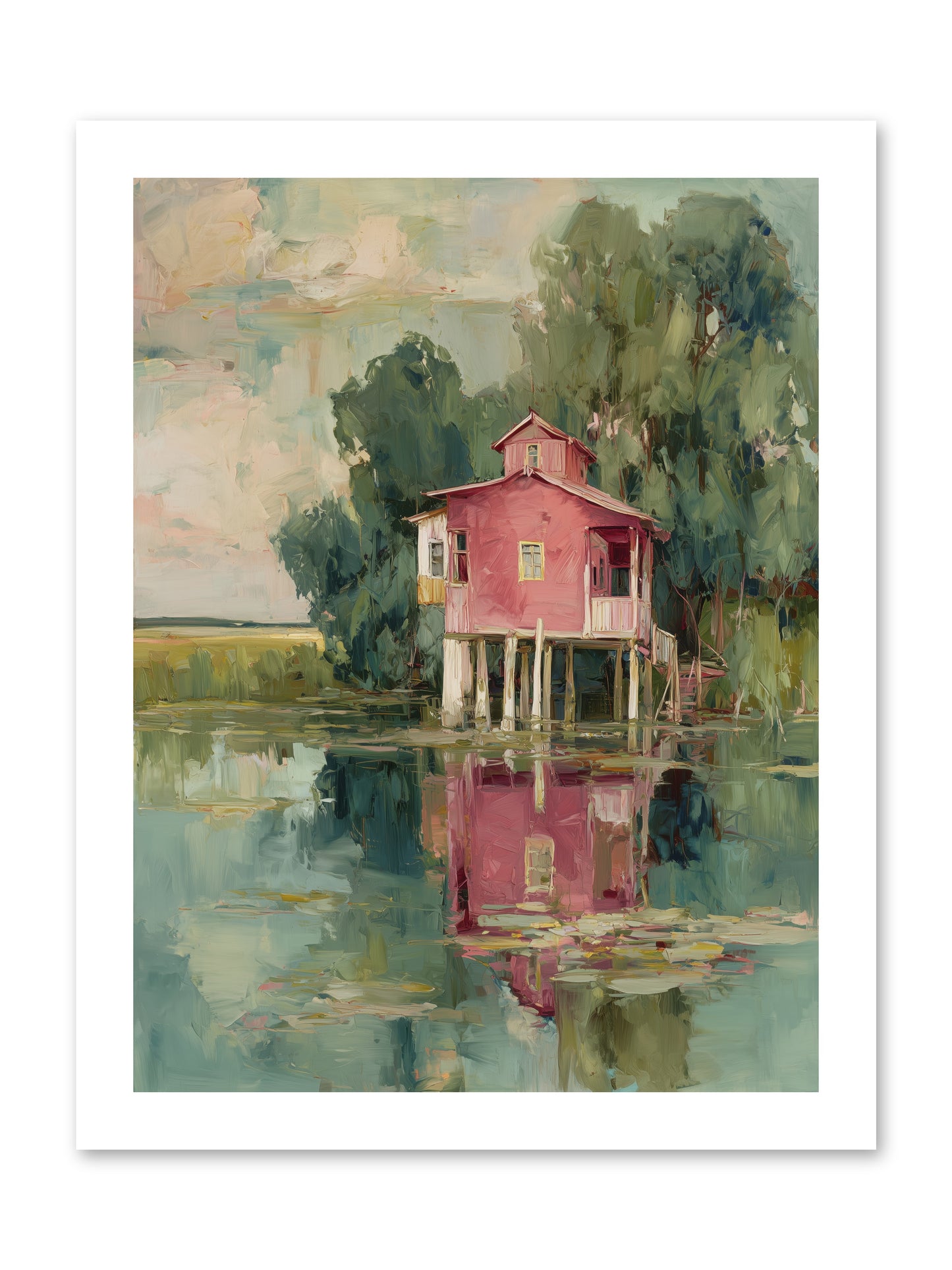 Observatory of Wonder -- Loose Canvas Print 12x16