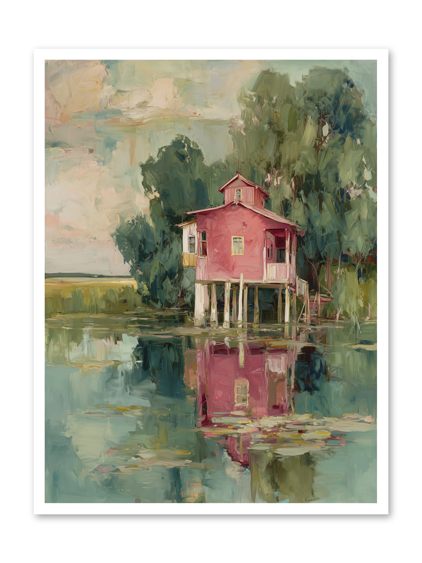 Observatory of Wonder -- Loose Canvas Print 30x40