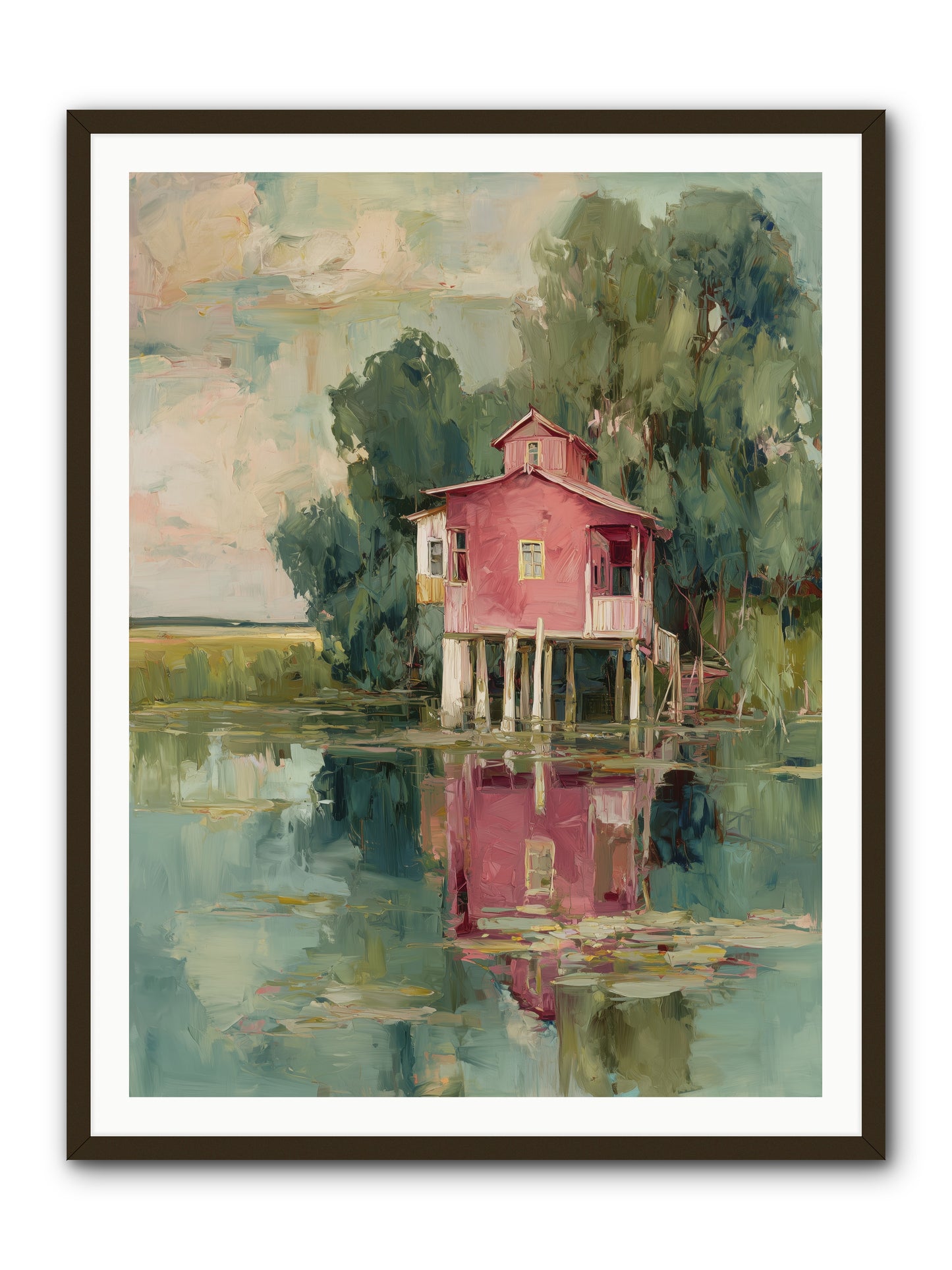 Observatory of Wonder -- Framed Print - Black 36x48