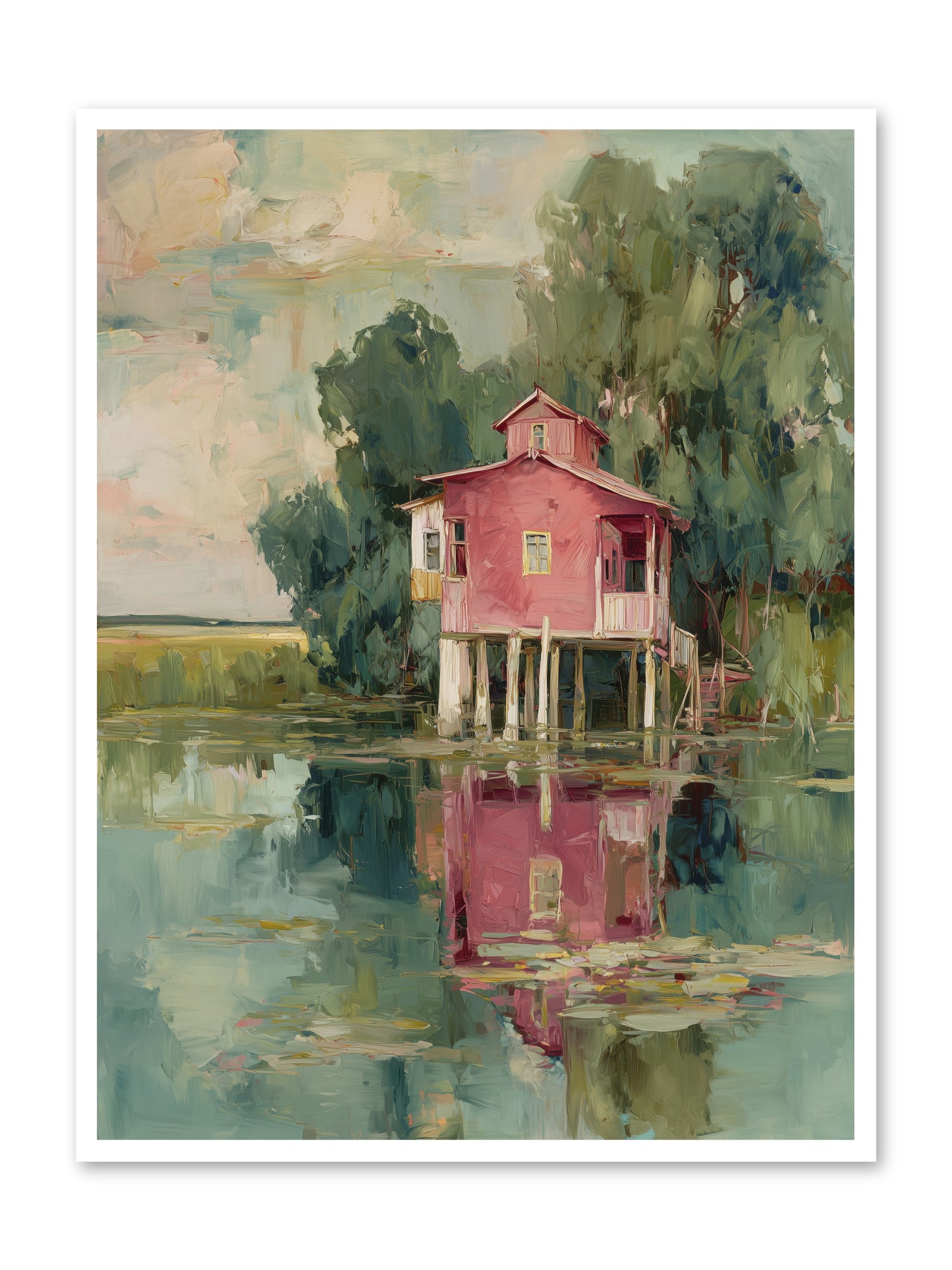 Observatory of Wonder -- Loose Canvas Print 36x48