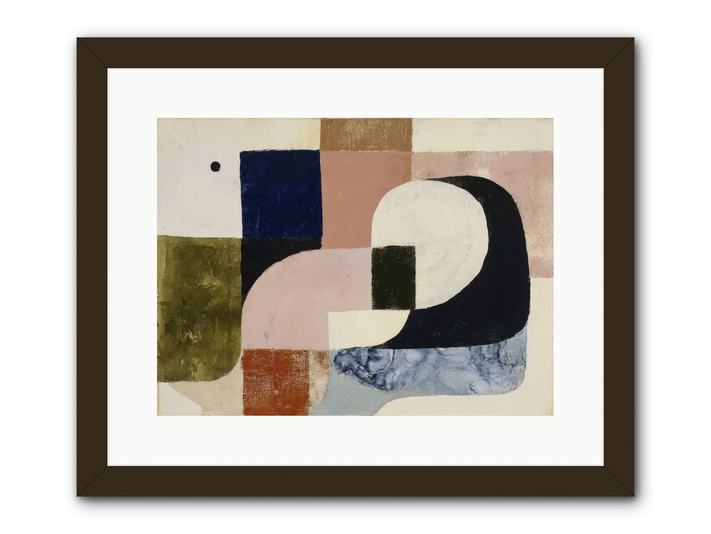 Obsidian Quest No.2 -- Framed Print - Black 16x12