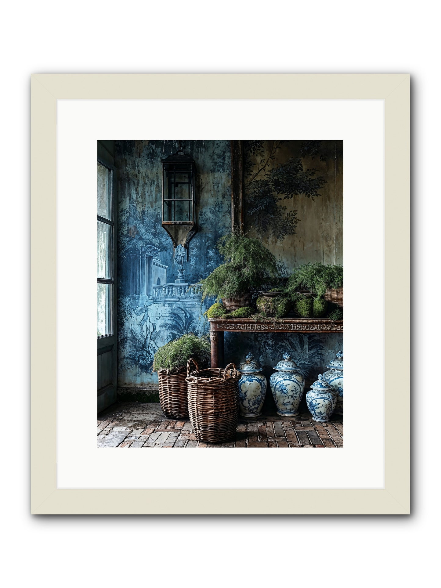 Obsolete -- Framed Print - White 12x15