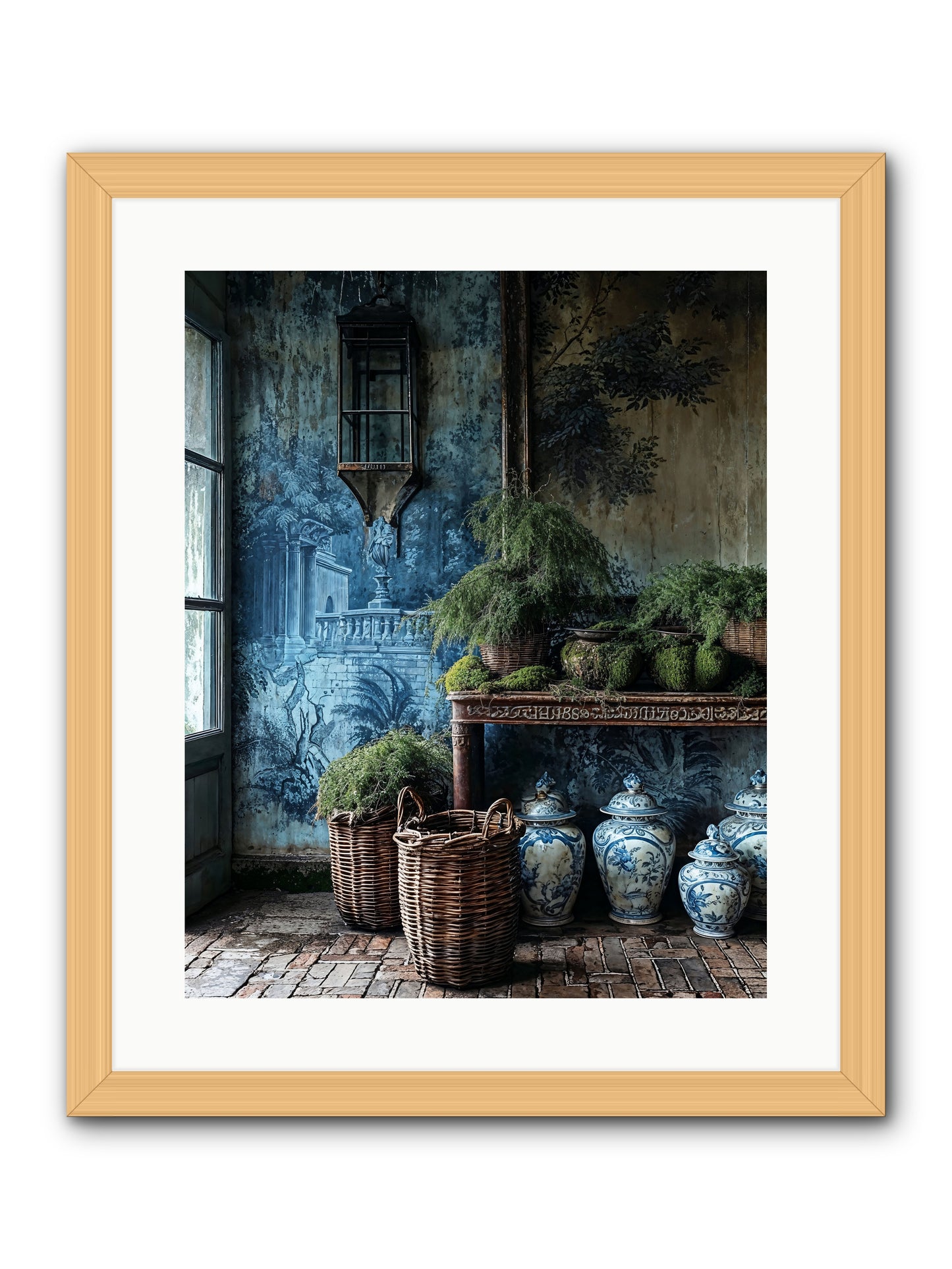 Obsolete -- Framed Print - Natural 16x20