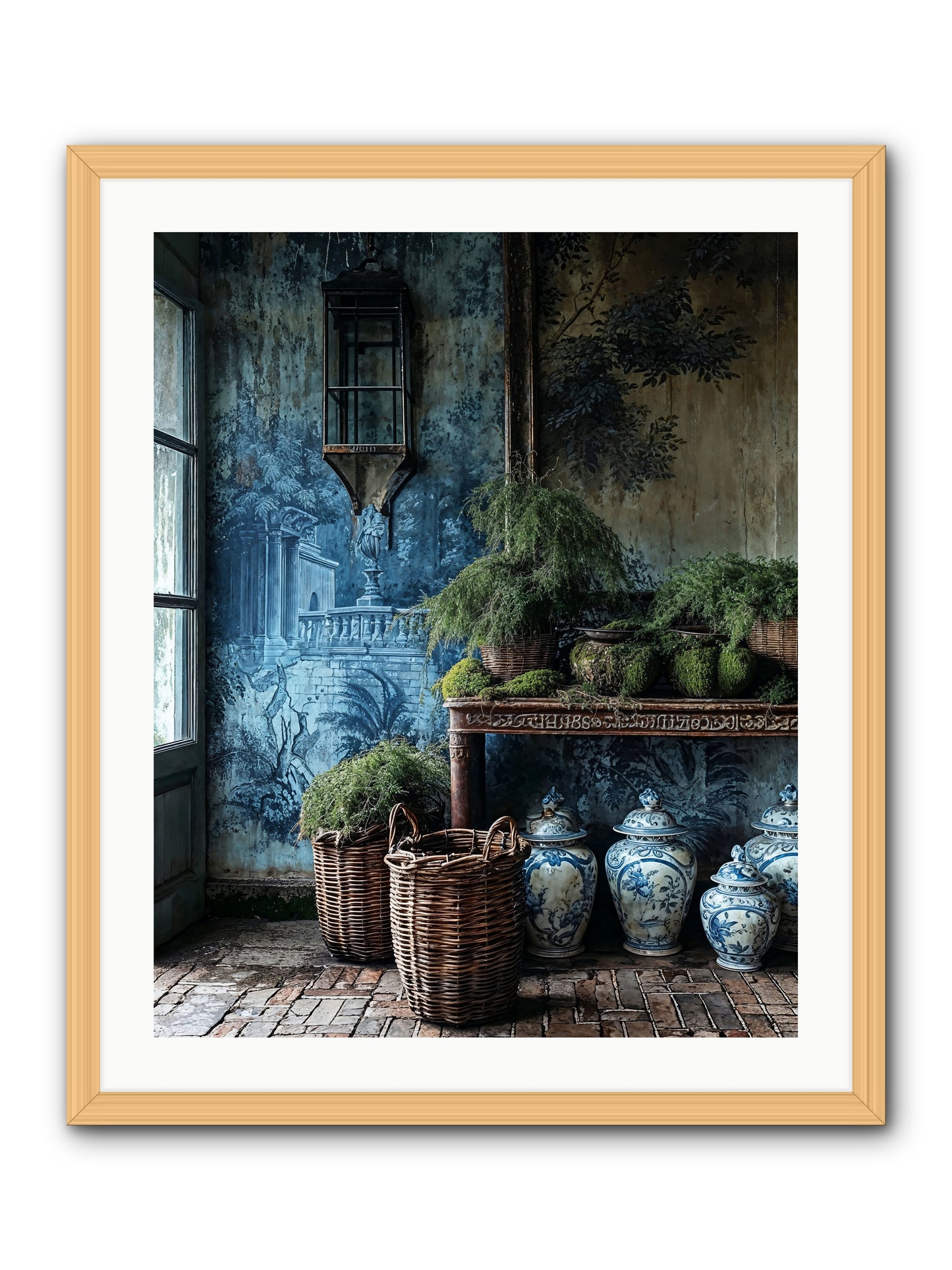 Obsolete -- Framed Print - Natural 24x30