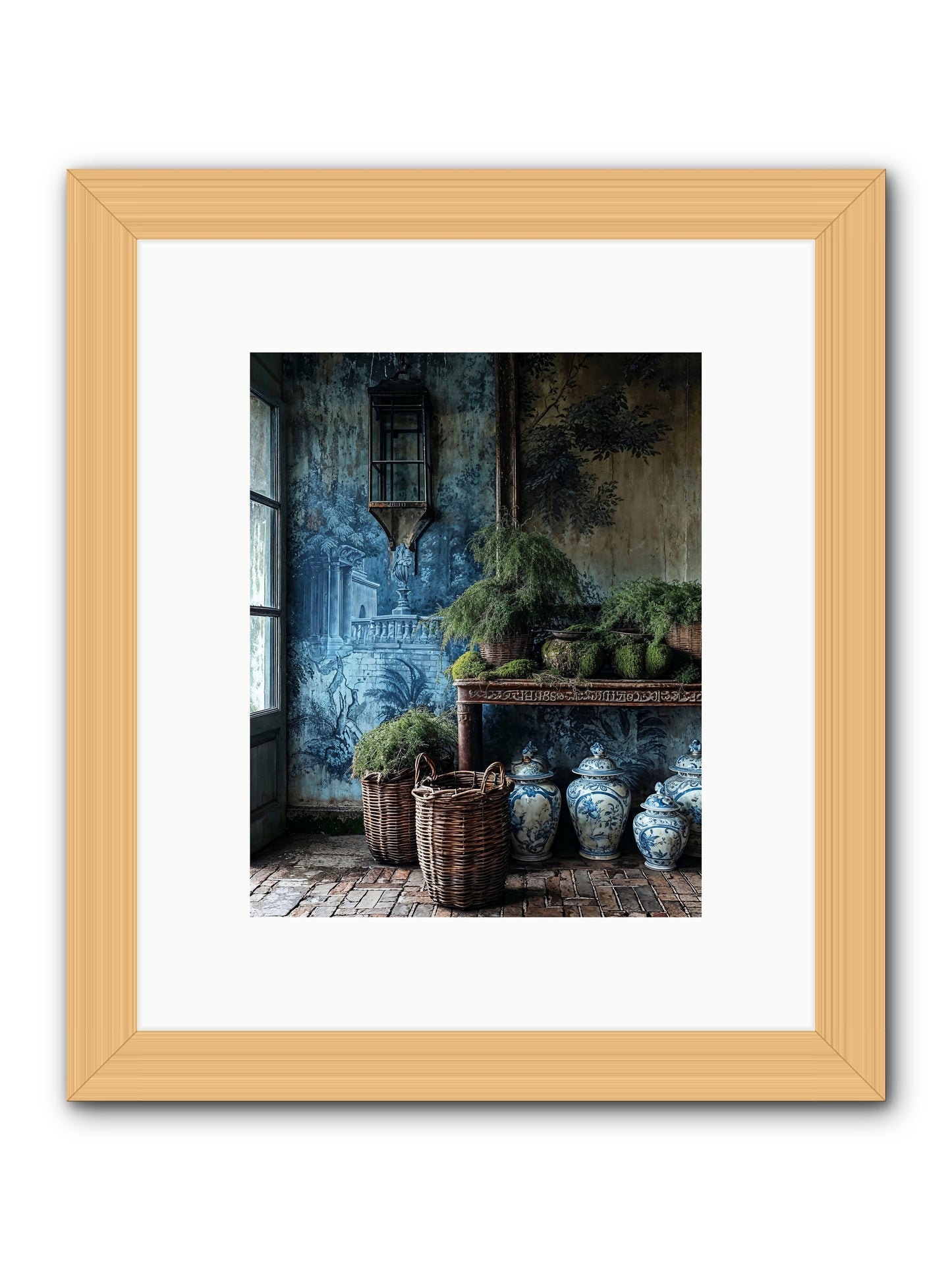 Obsolete -- Framed Print - Natural 8x10