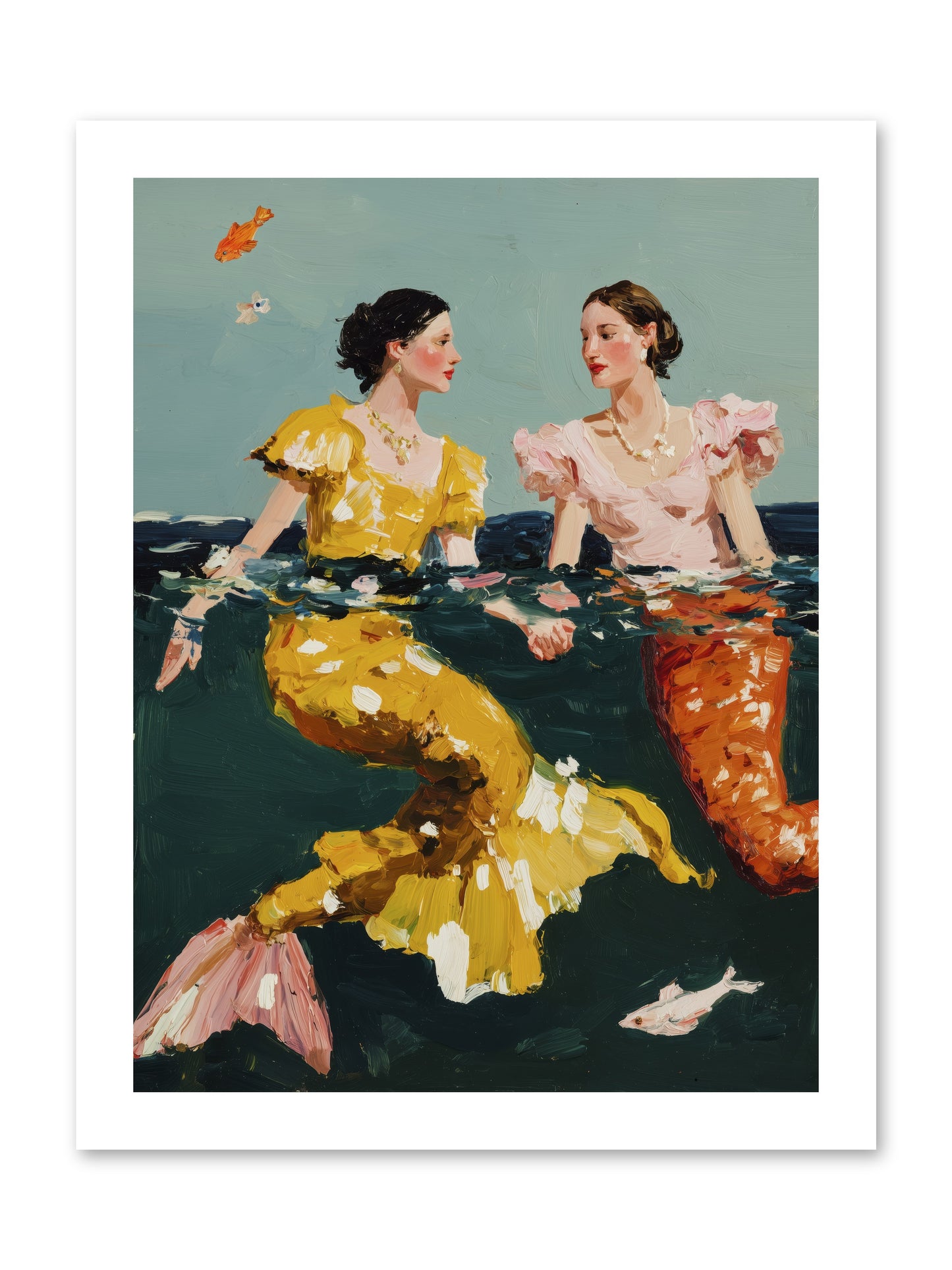 Ocean Daughters -- Paper Print 12x16