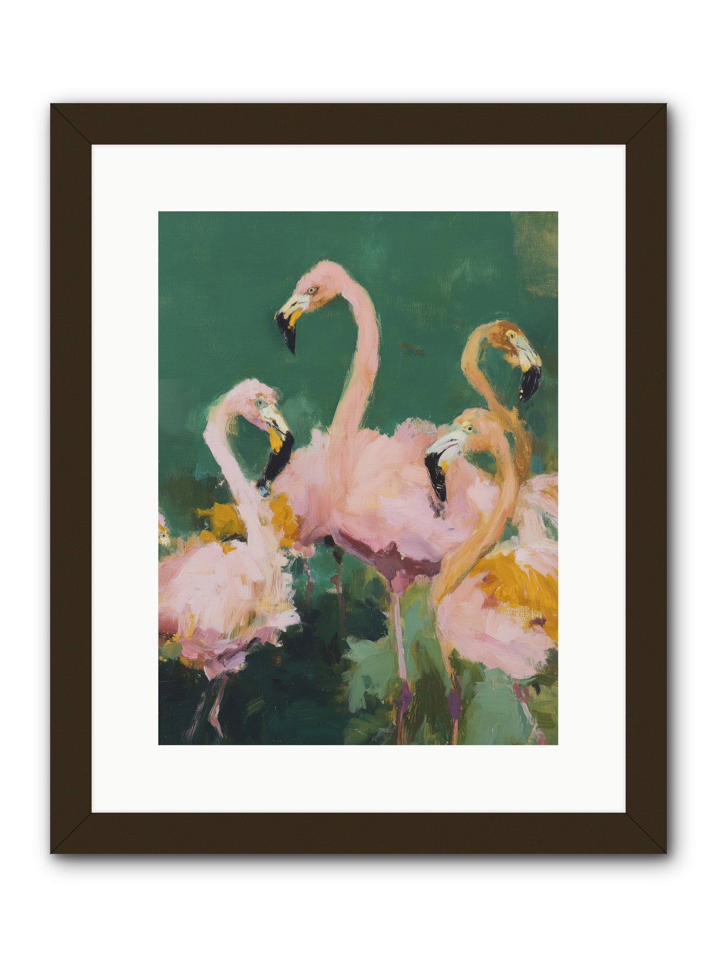 Ocean Meets Sky -- Framed Print - Black 12x16