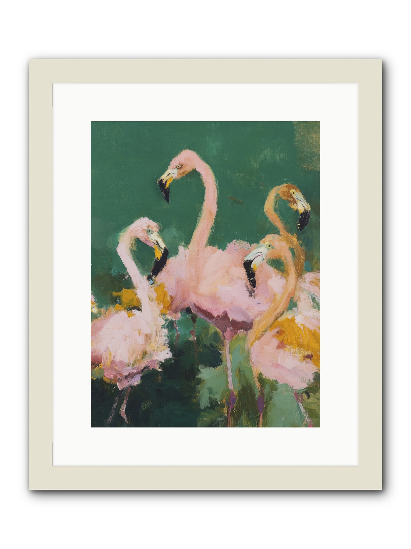 Ocean Meets Sky -- Framed Print - White 12x16