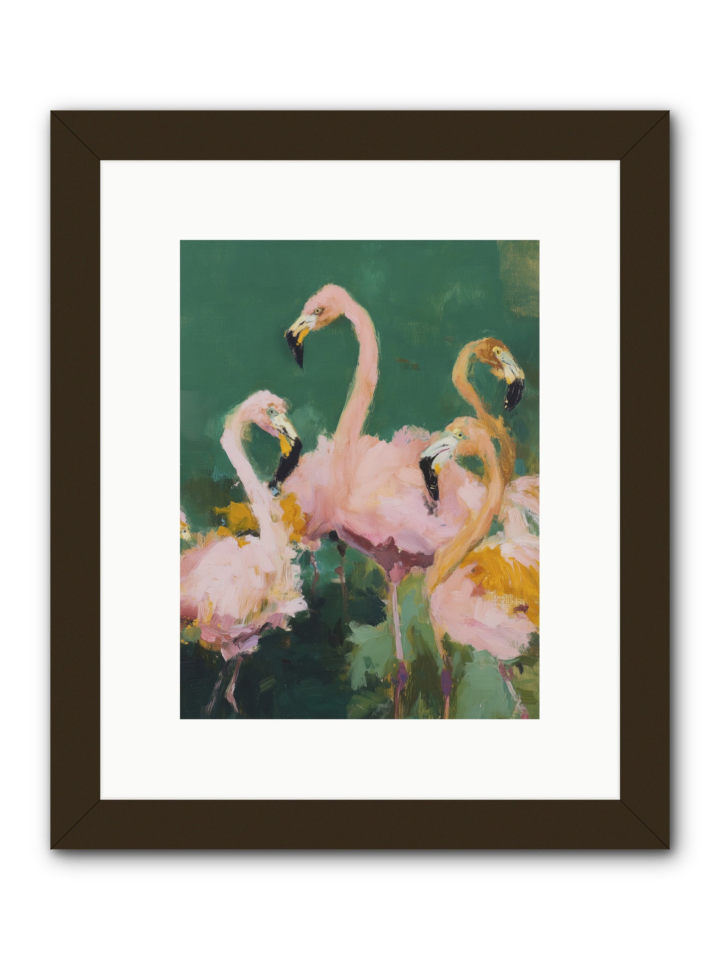 Ocean Meets Sky -- Framed Print - Black 9x12
