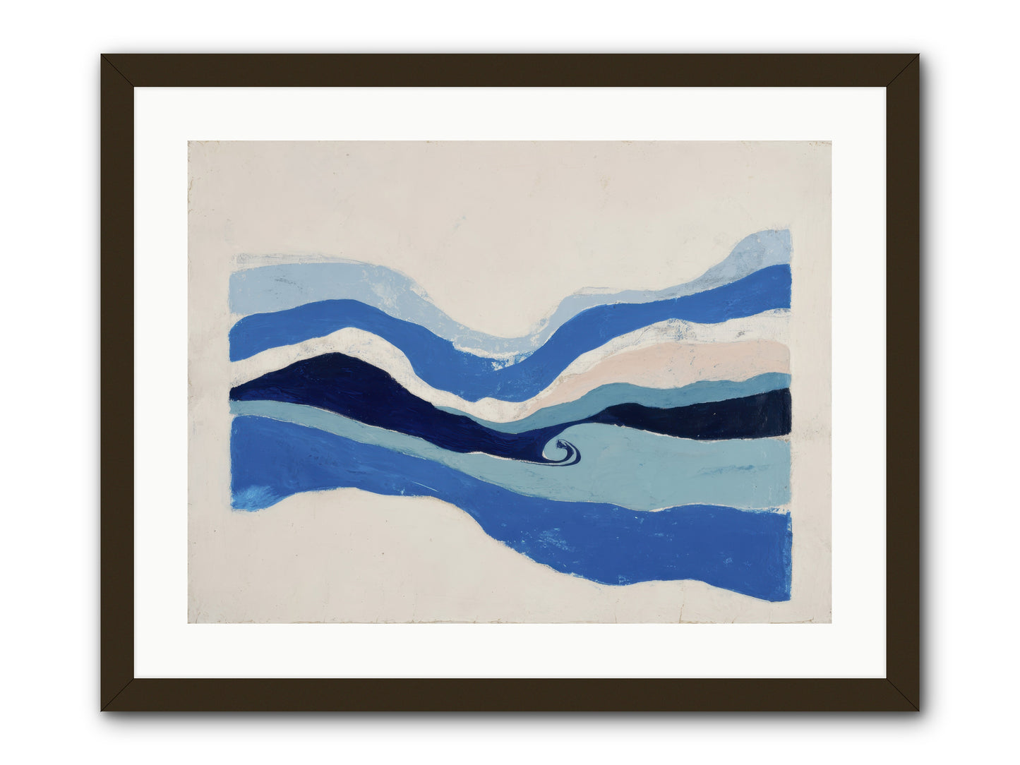 Ocean Reckoning -- Framed Print - Black 24x18
